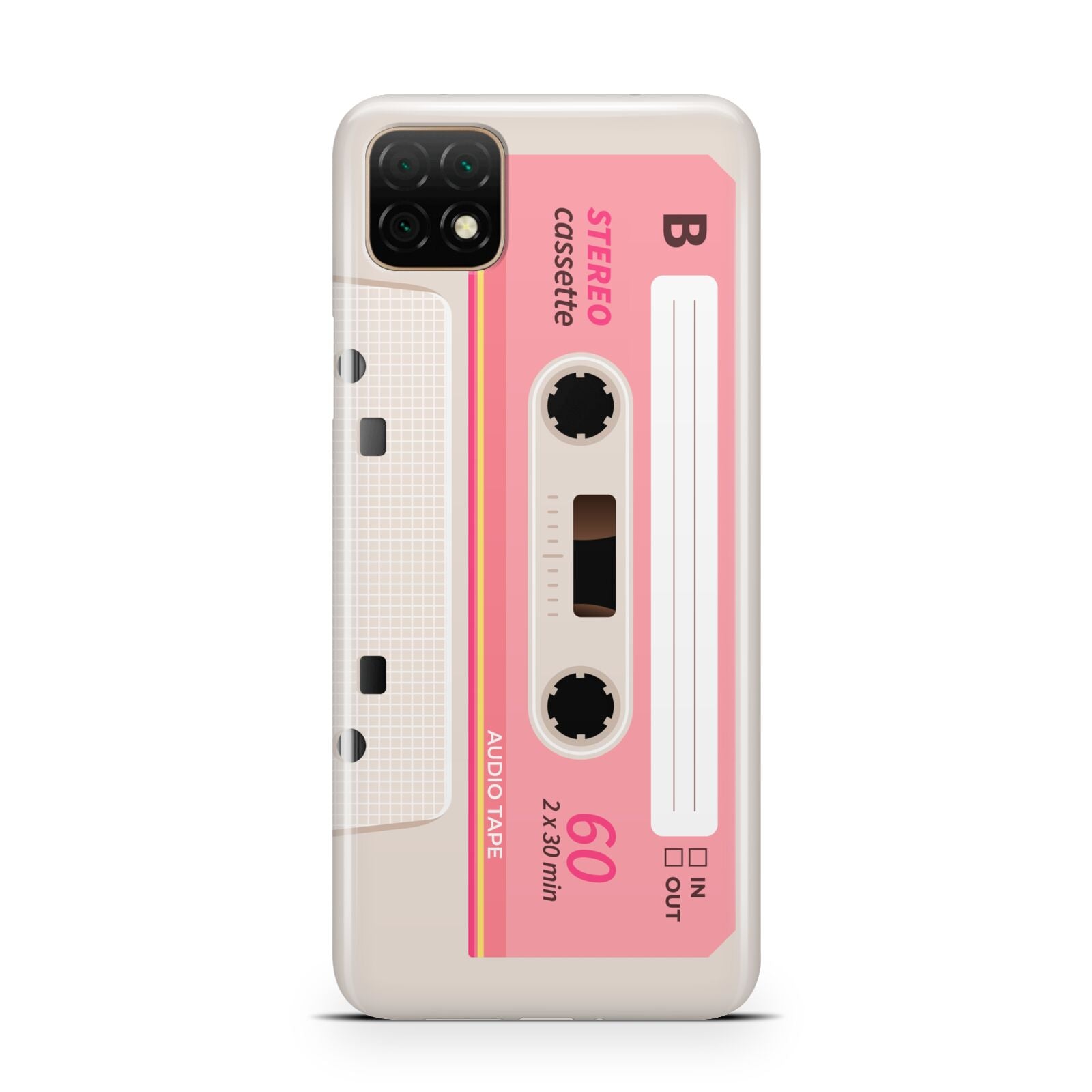 Retro Pink Tape Huawei Enjoy 20 Phone Case