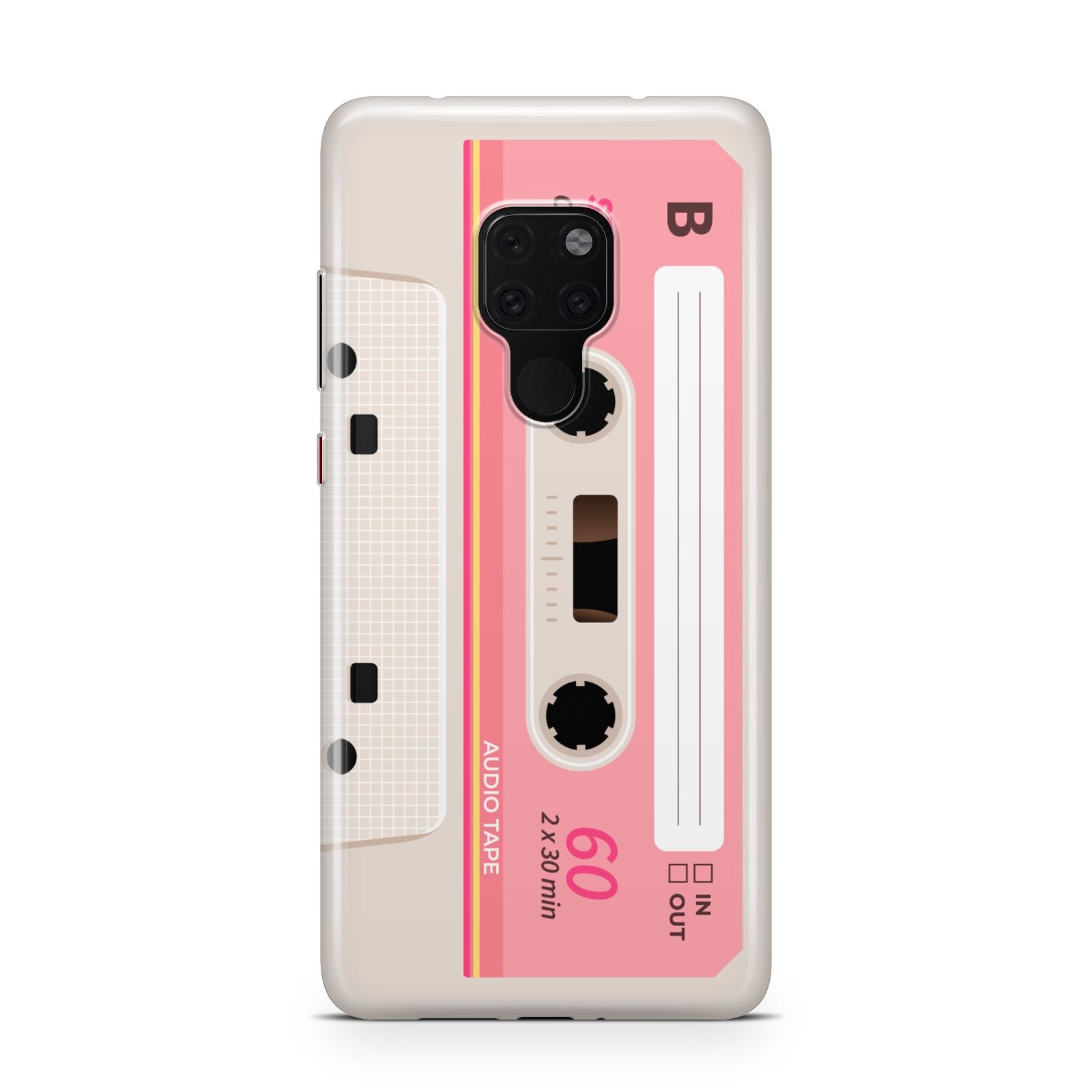 Retro Pink Tape Huawei Mate 20 Phone Case