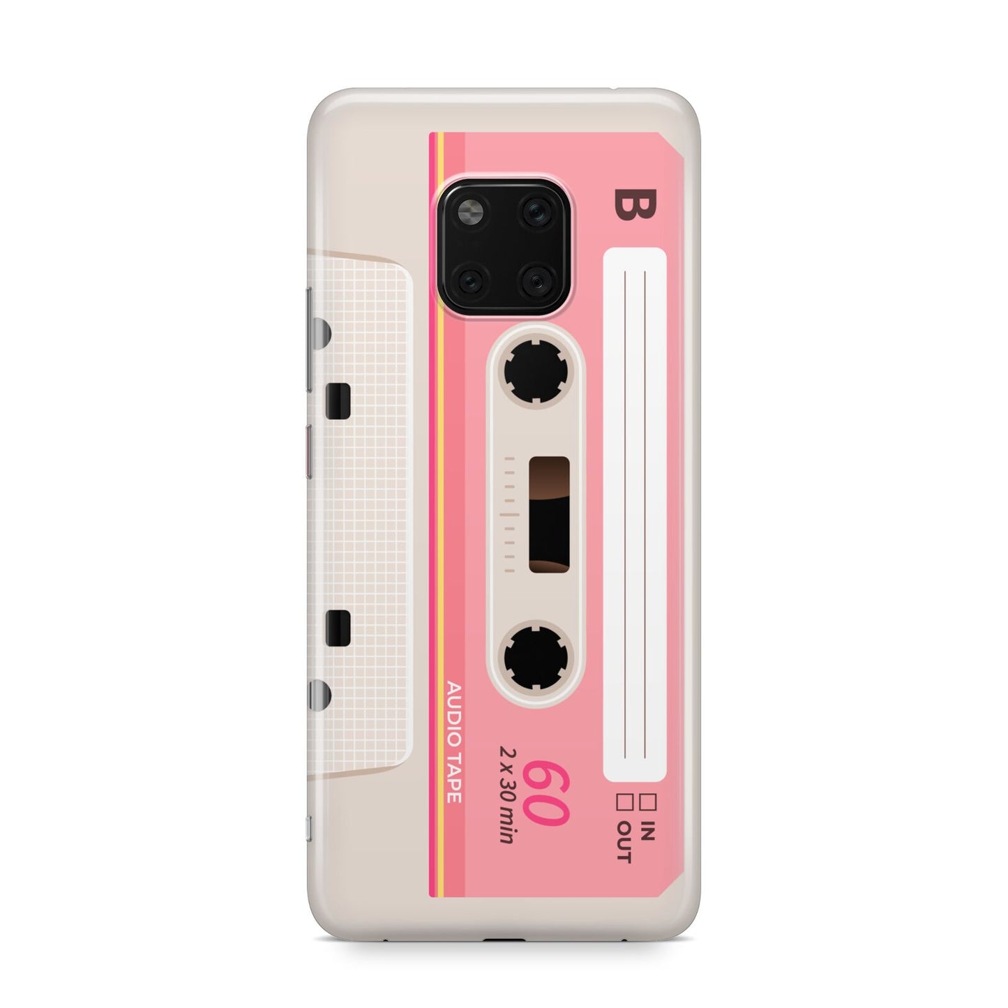 Retro Pink Tape Huawei Mate 20 Pro Phone Case