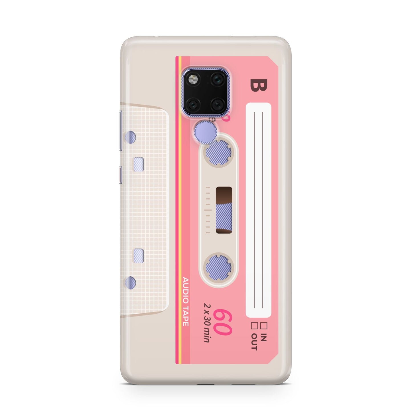 Retro Pink Tape Huawei Mate 20X Phone Case