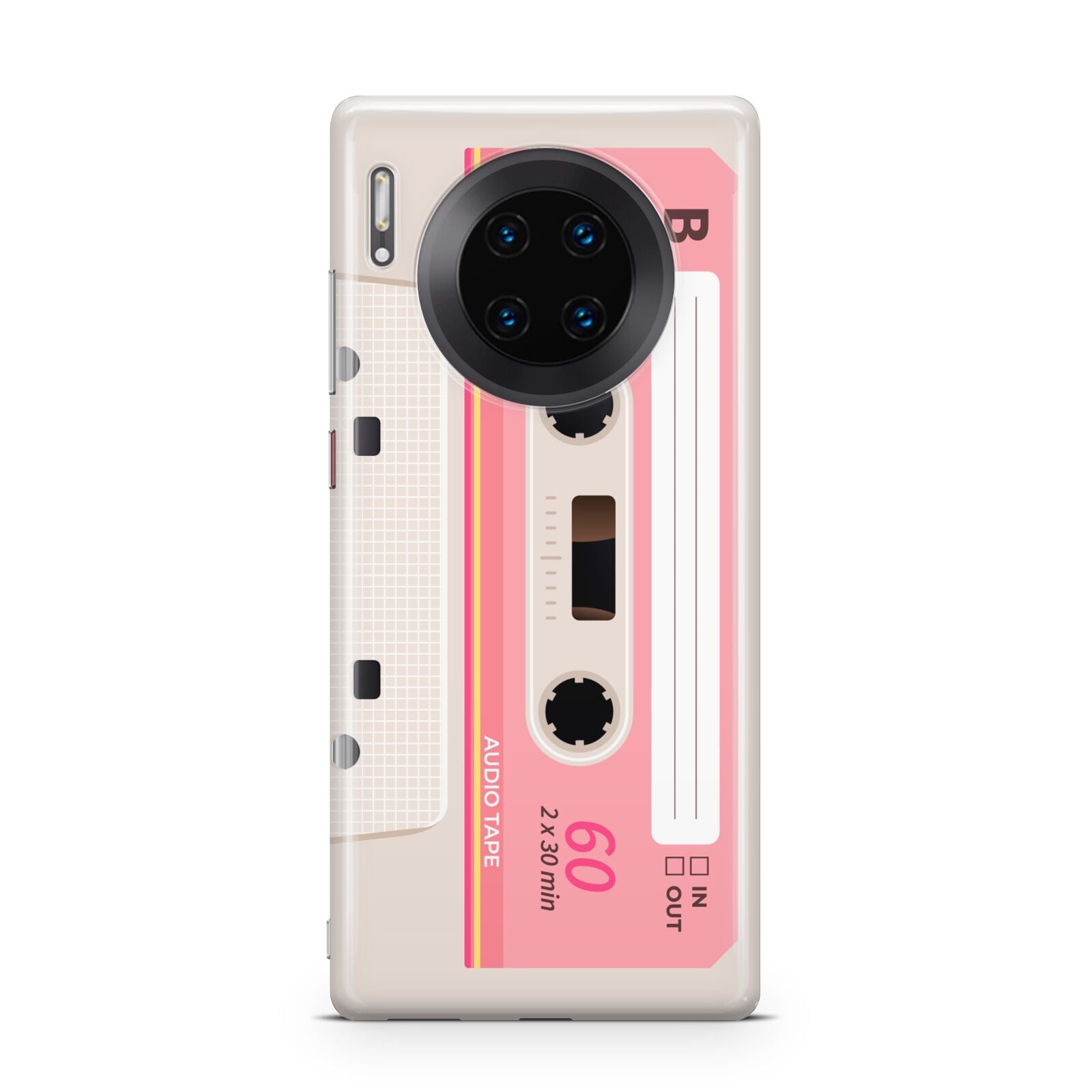 Retro Pink Tape Huawei Mate 30 Pro Phone Case