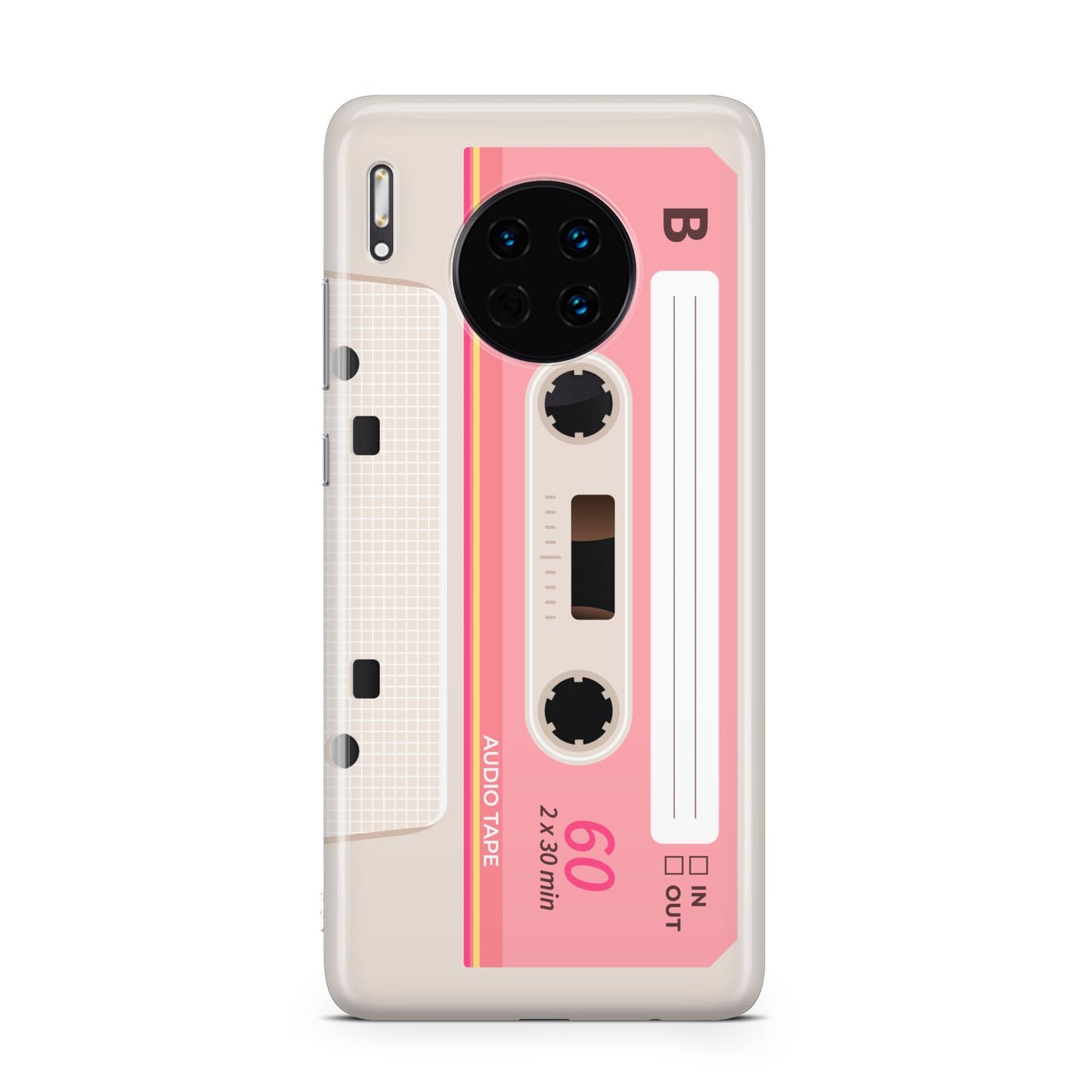 Retro Pink Tape Huawei Mate 30