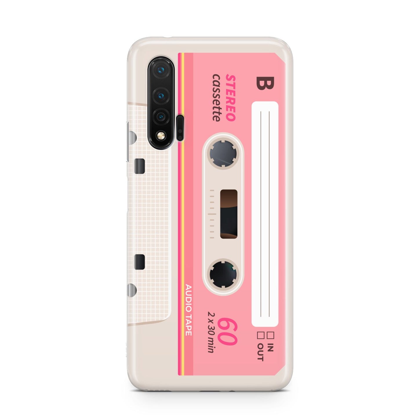 Retro Pink Tape Huawei Nova 6 Phone Case