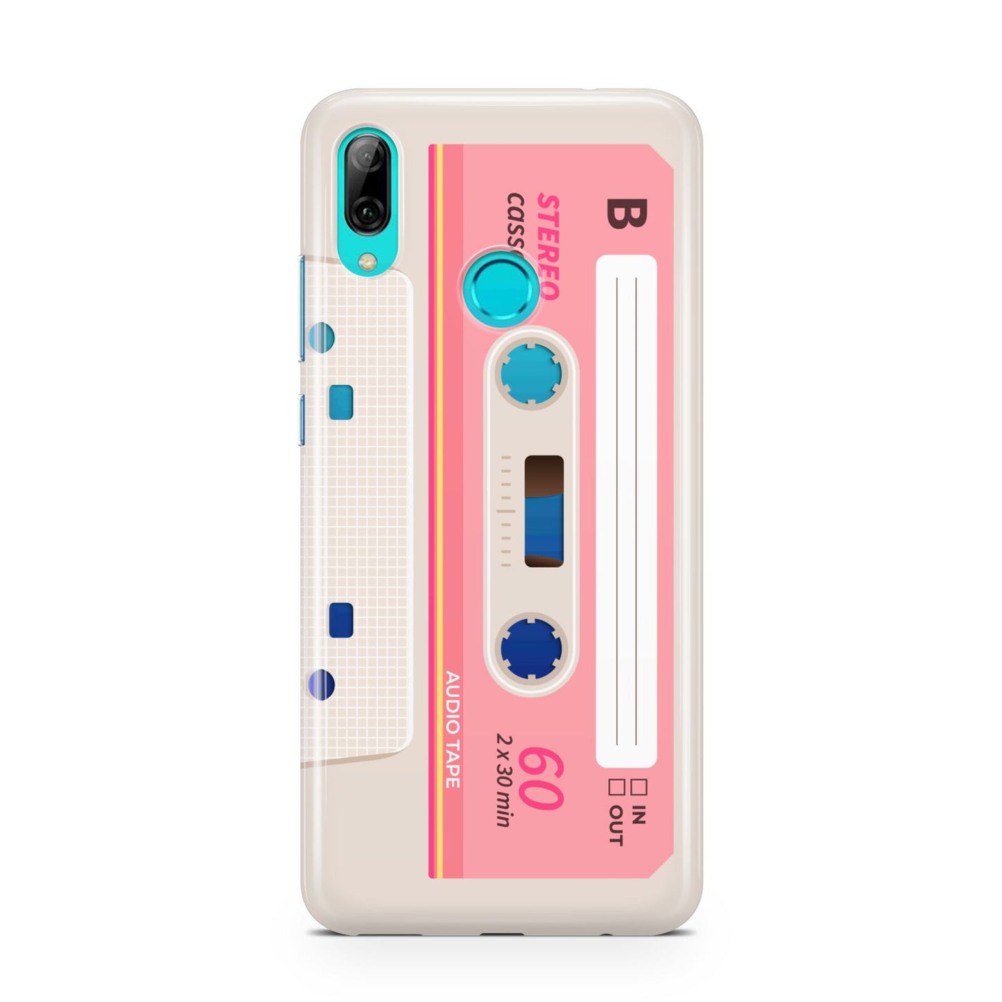 Retro Pink Tape Huawei P Smart 2019 Case