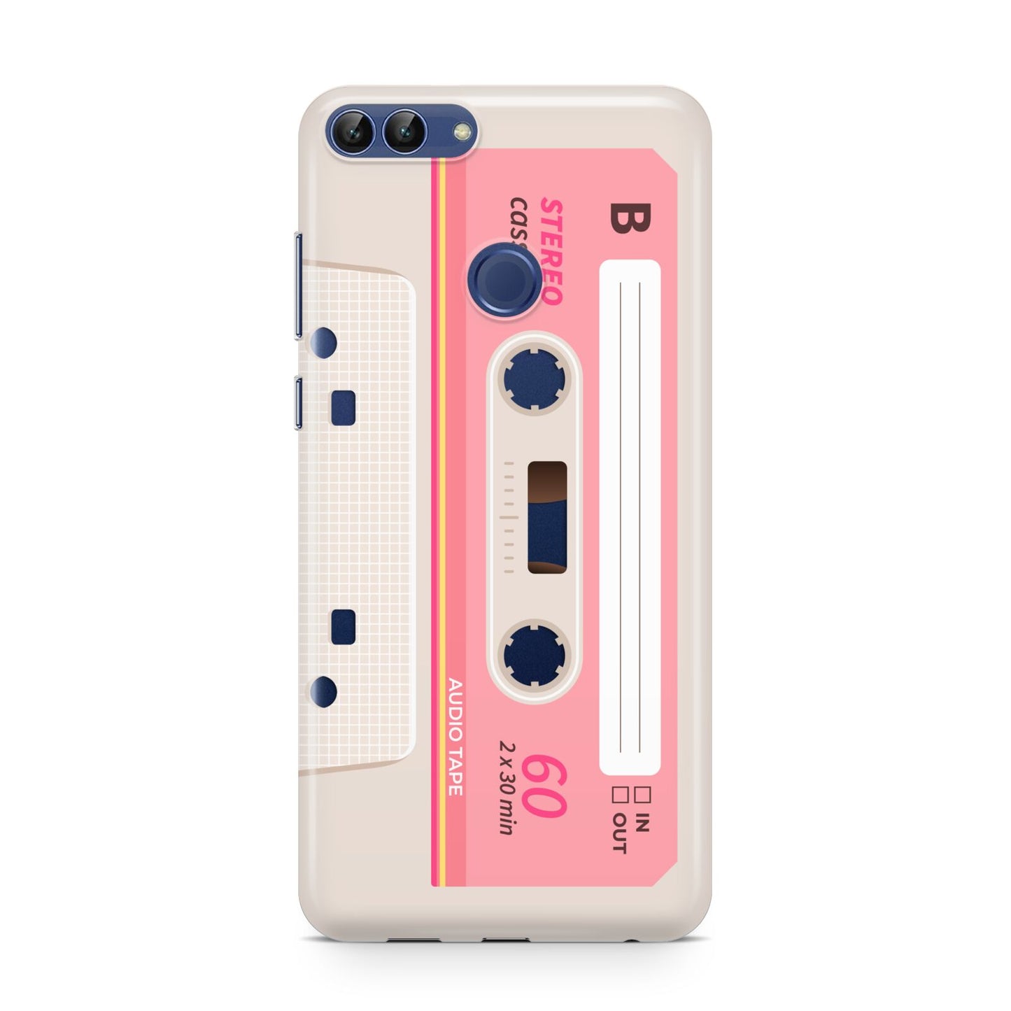 Retro Pink Tape Huawei P Smart Case