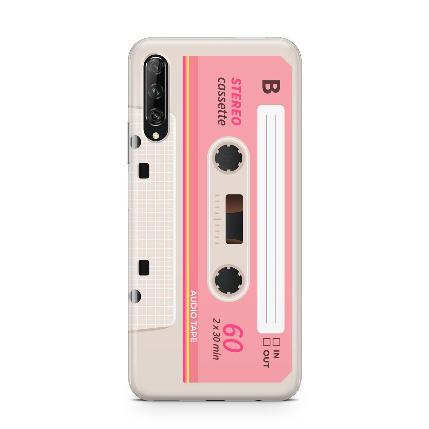 Retro Pink Tape Huawei P Smart Pro 2019