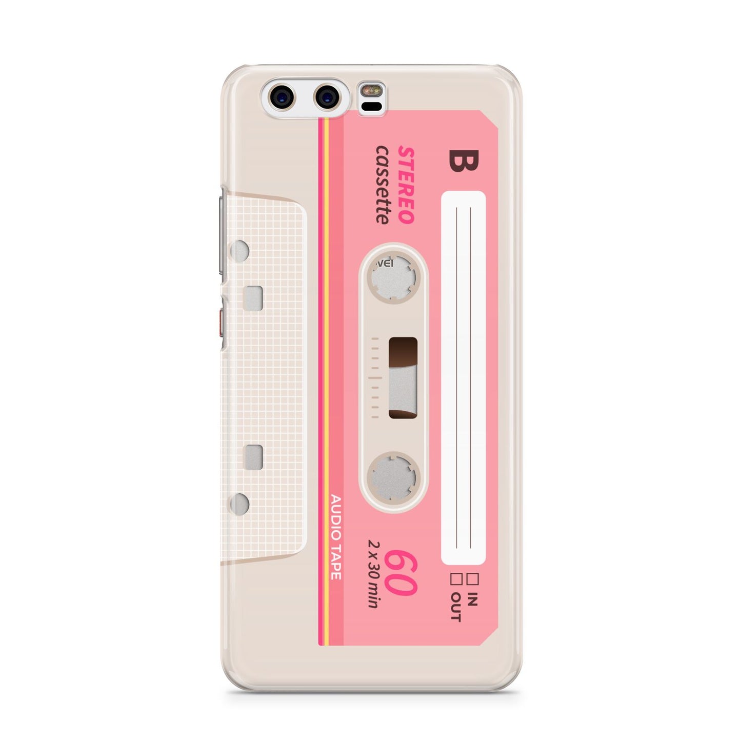 Retro Pink Tape Huawei P10 Phone Case