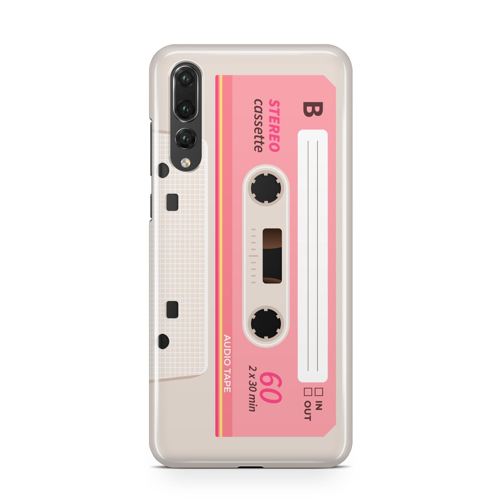 Retro Pink Tape Huawei P20 Pro Phone Case