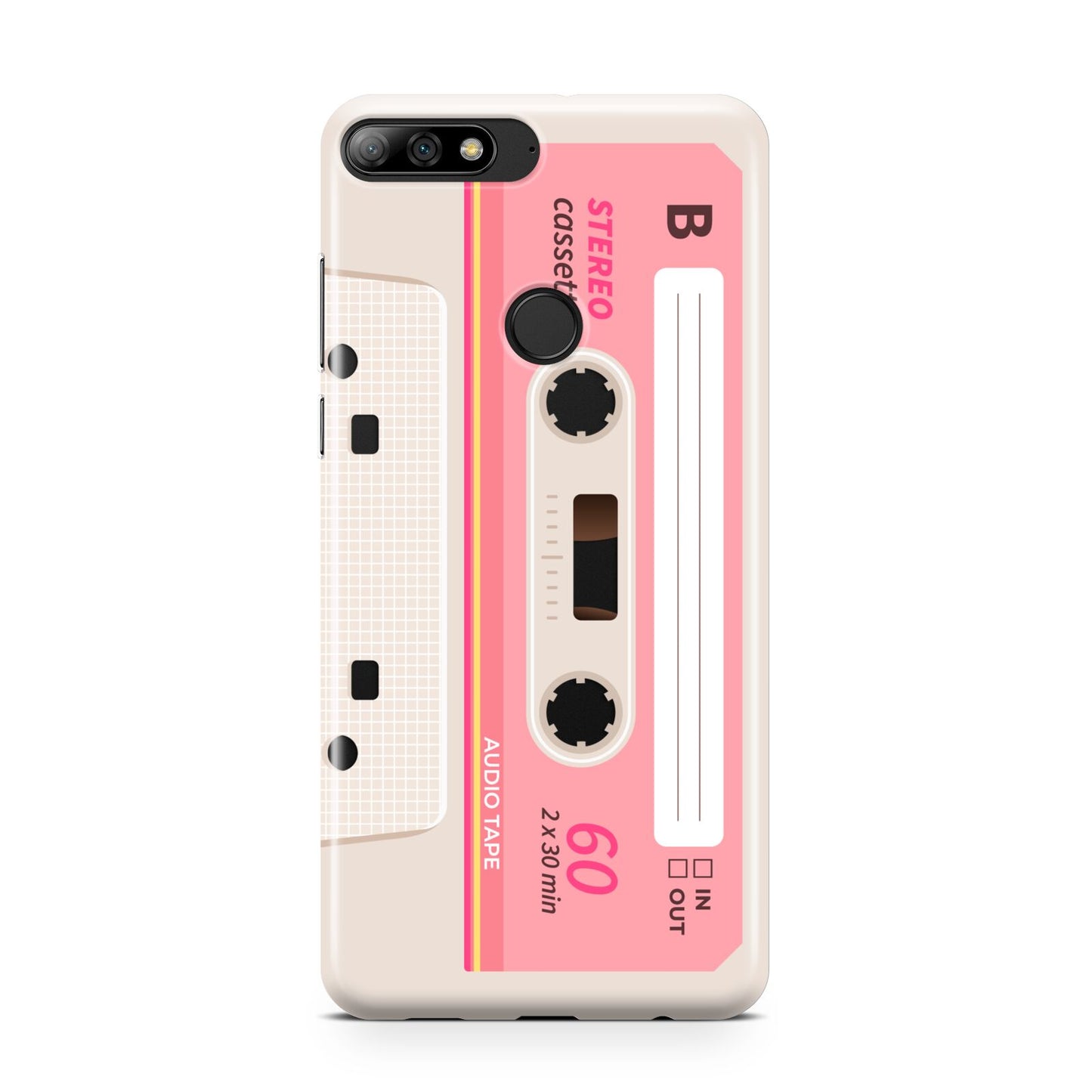 Retro Pink Tape Huawei Y7 2018