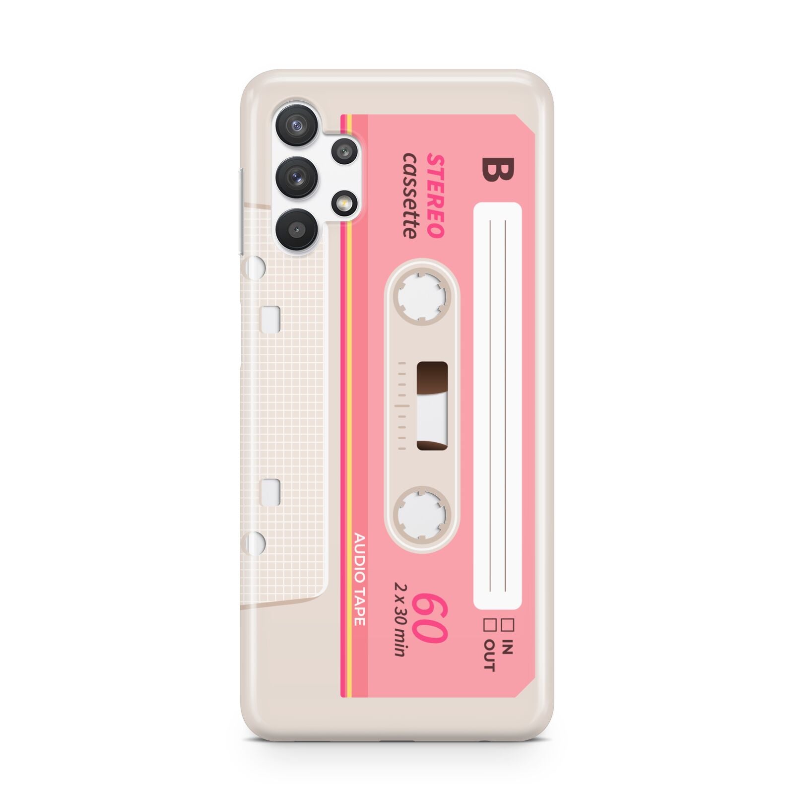 Retro Pink Tape Samsung A32 5G Case