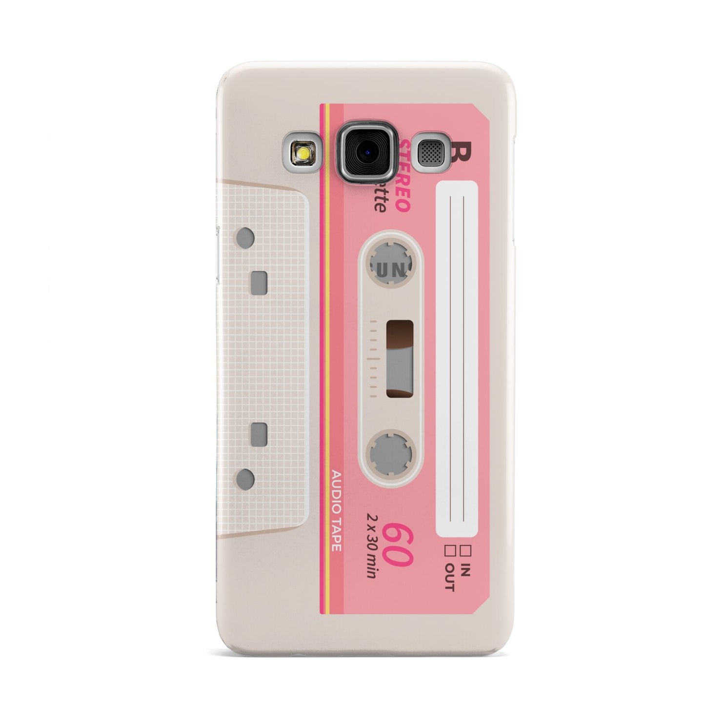 Retro Pink Tape Samsung Galaxy A3 Case