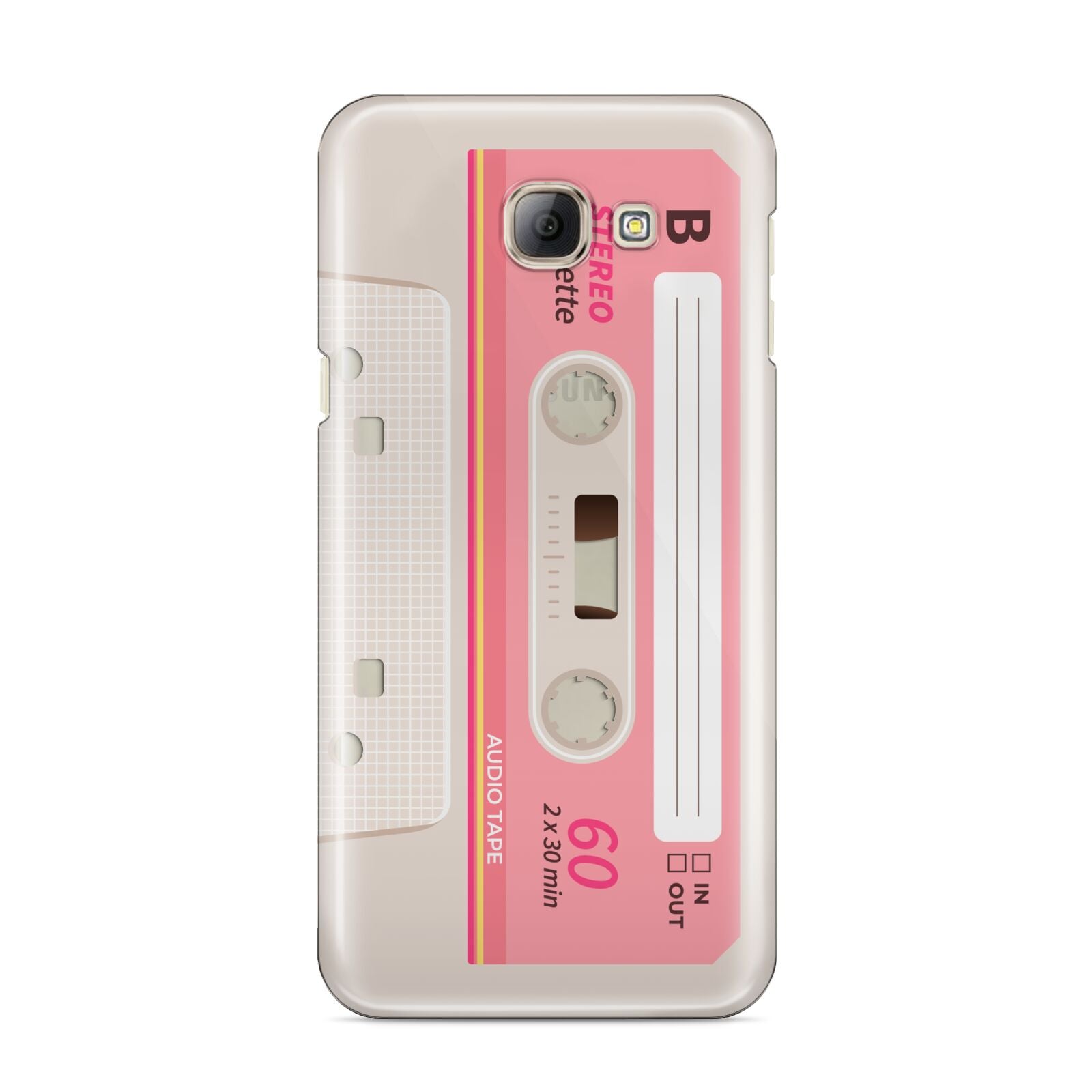 Retro Pink Tape Samsung Galaxy A8 2016 Case