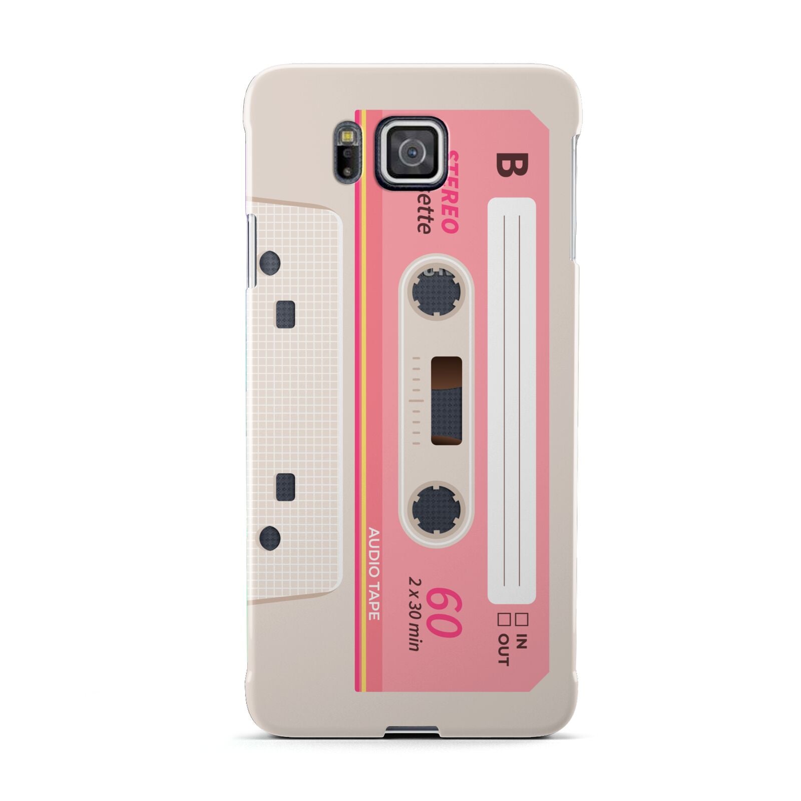 Retro Pink Tape Samsung Galaxy Alpha Case