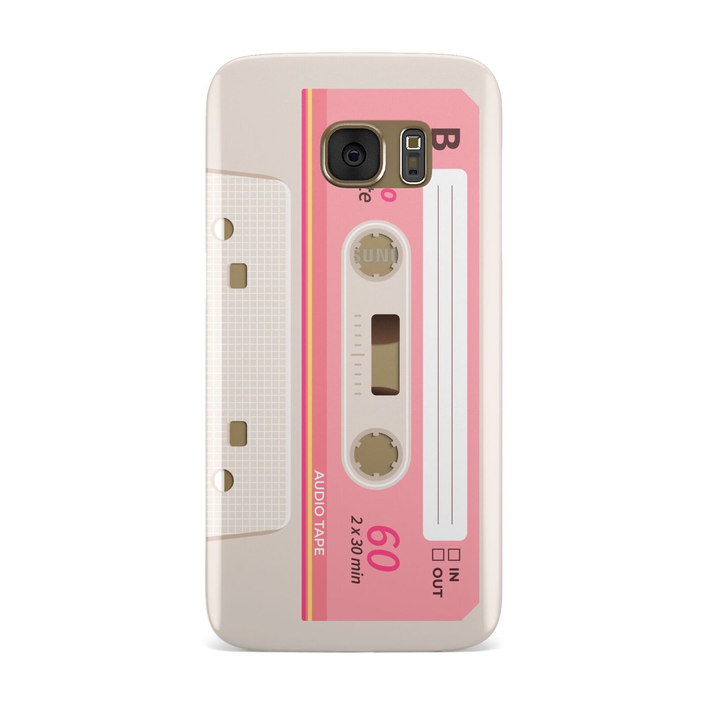 Retro Pink Tape Samsung Galaxy Case