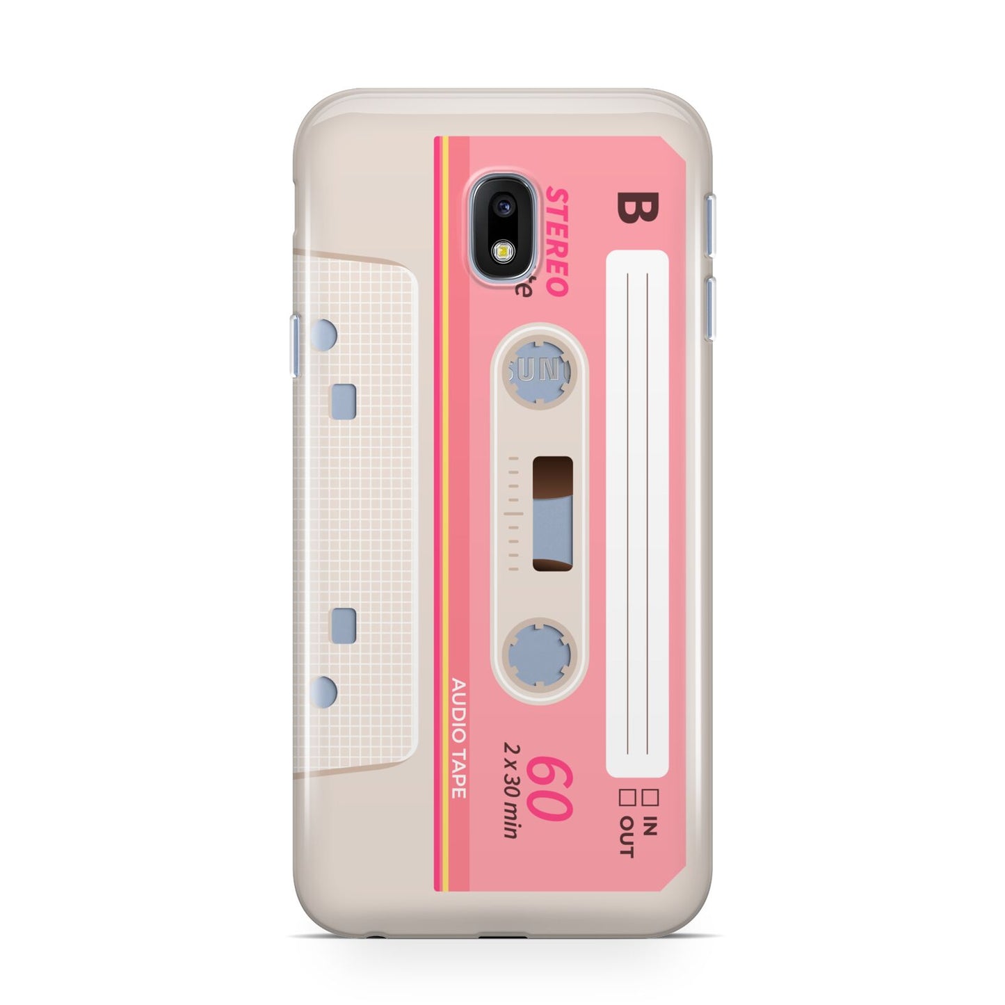 Retro Pink Tape Samsung Galaxy J3 2017 Case