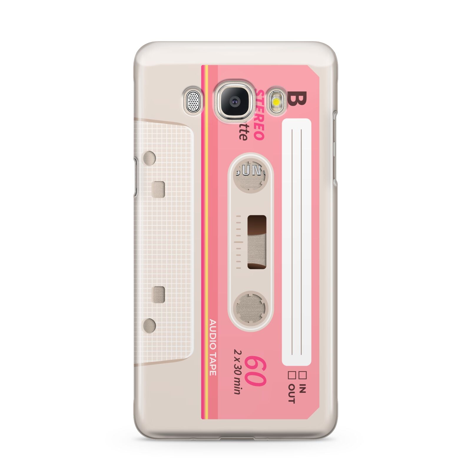 Retro Pink Tape Samsung Galaxy J5 2016 Case