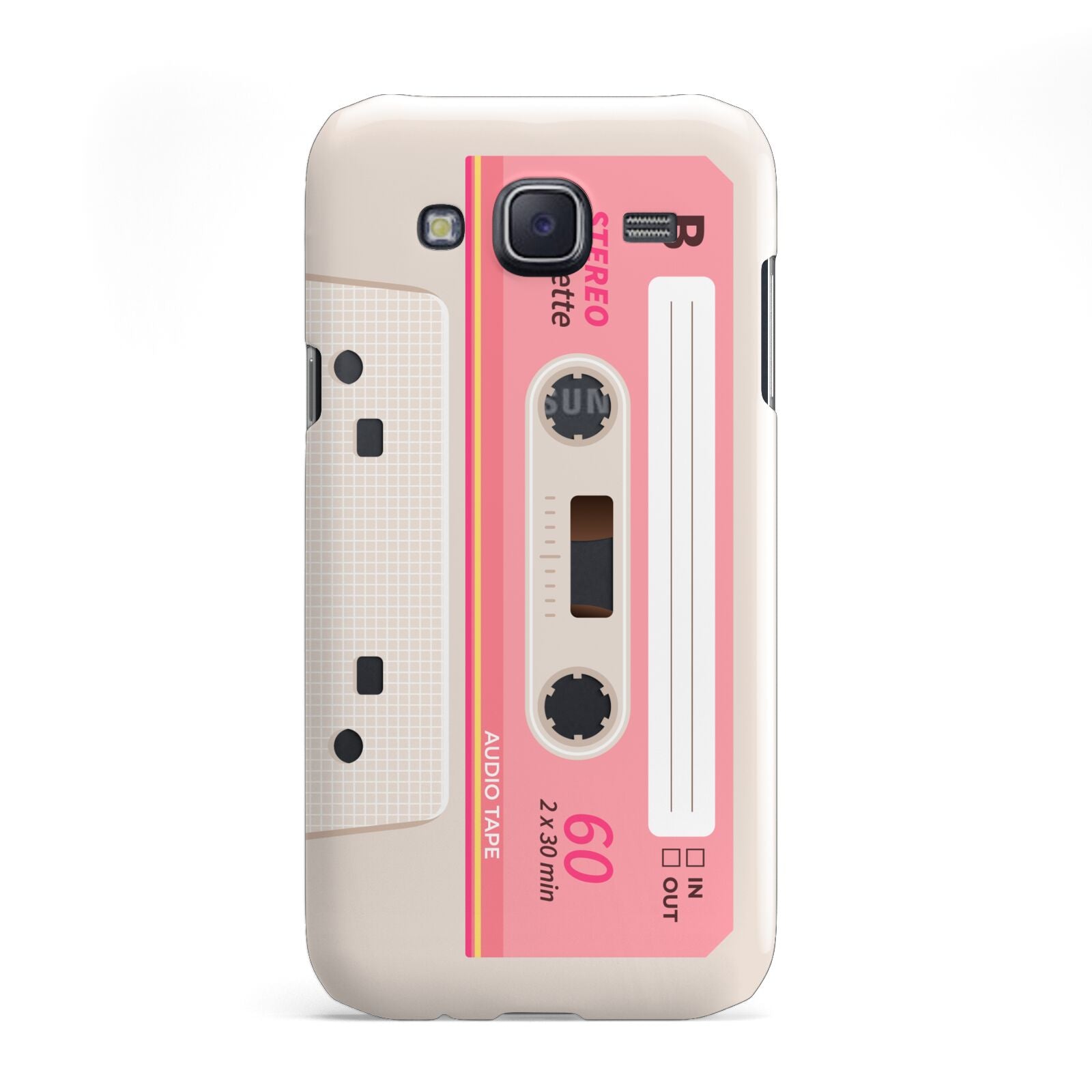 Retro Pink Tape Samsung Galaxy J5 Case