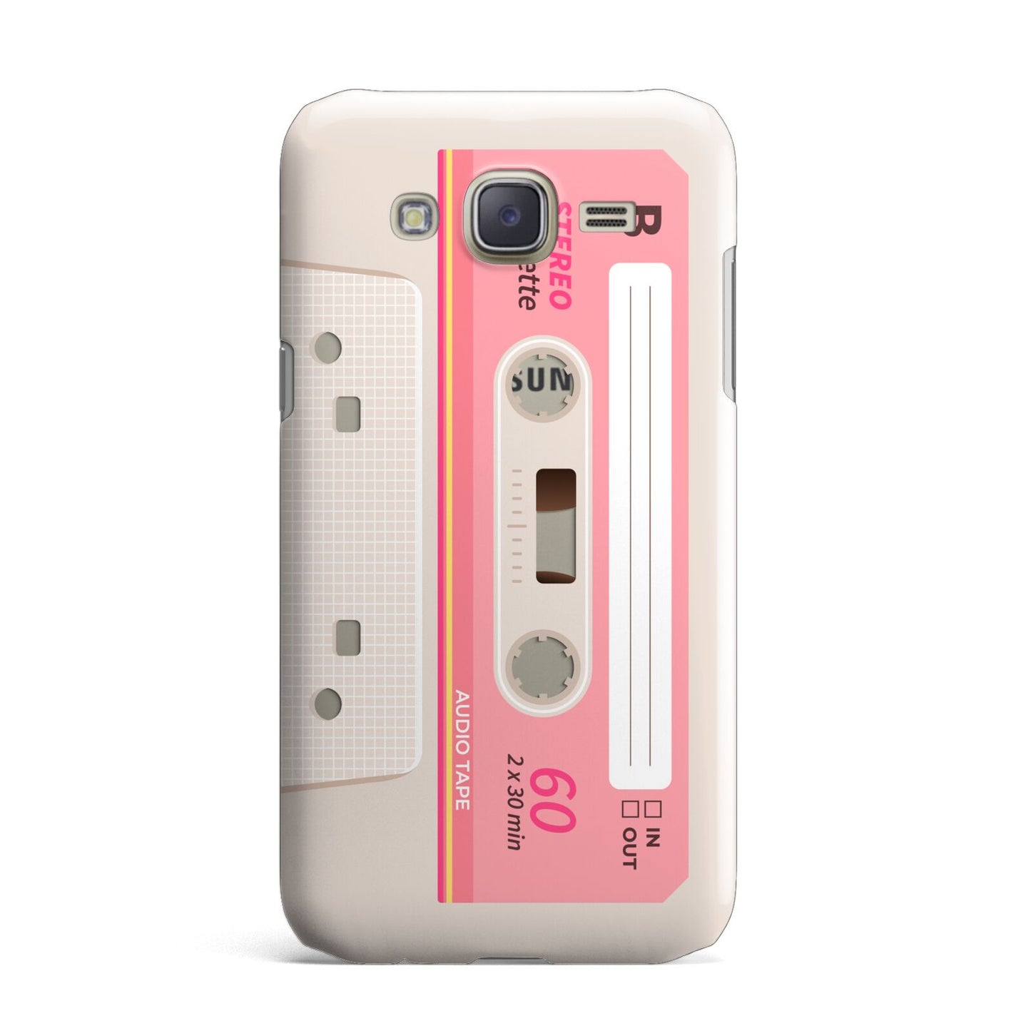 Retro Pink Tape Samsung Galaxy J7 Case