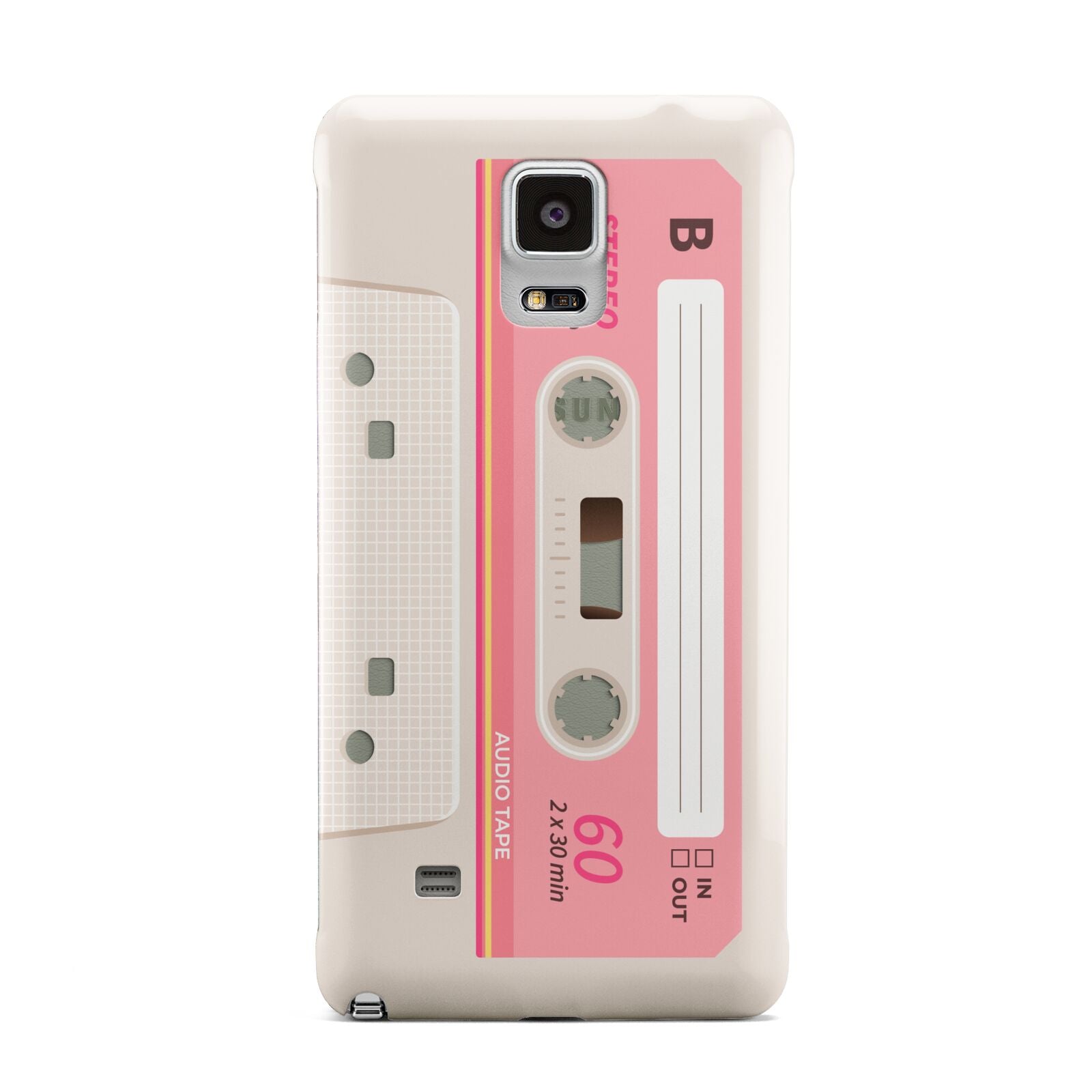 Retro Pink Tape Samsung Galaxy Note 4 Case