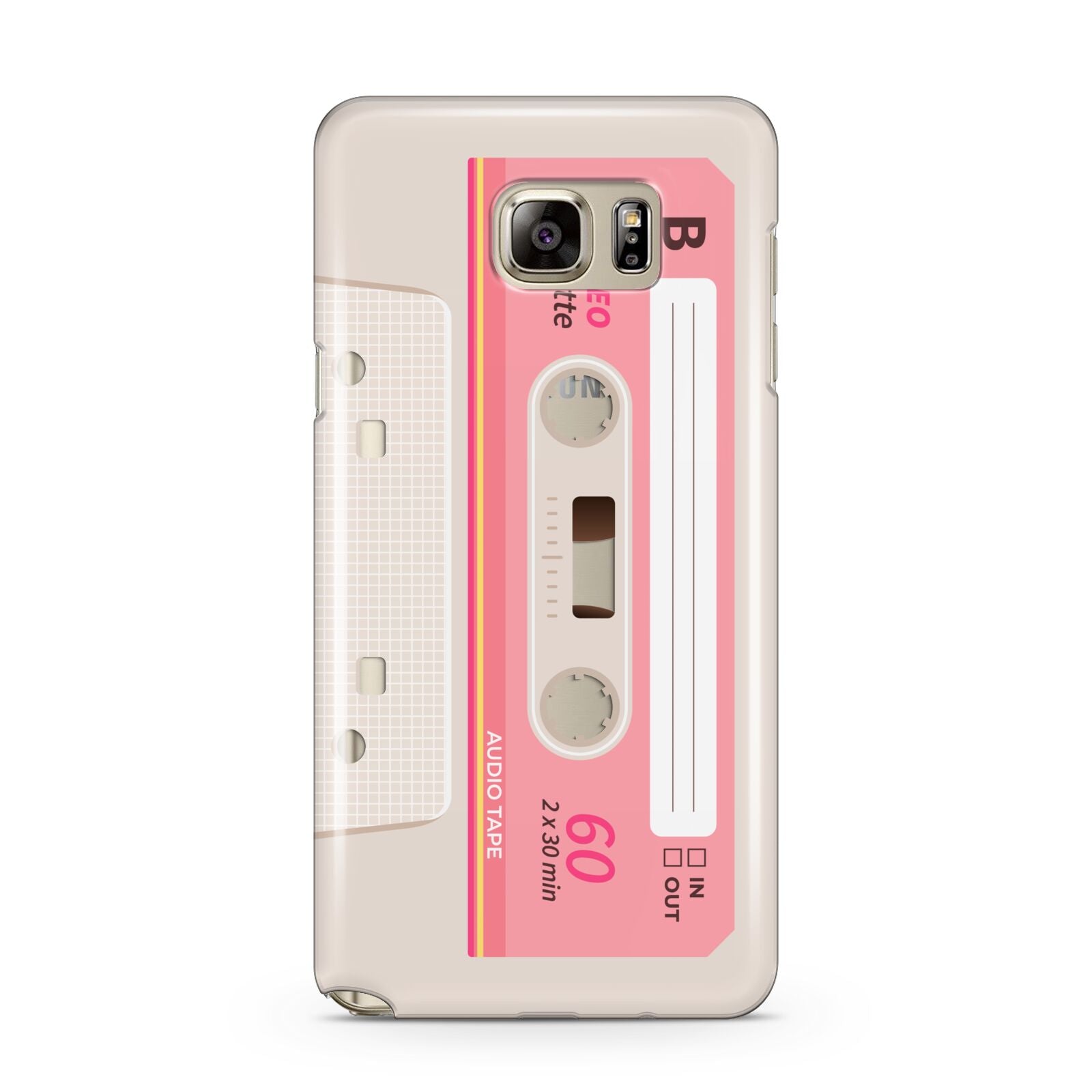 Retro Pink Tape Samsung Galaxy Note 5 Case