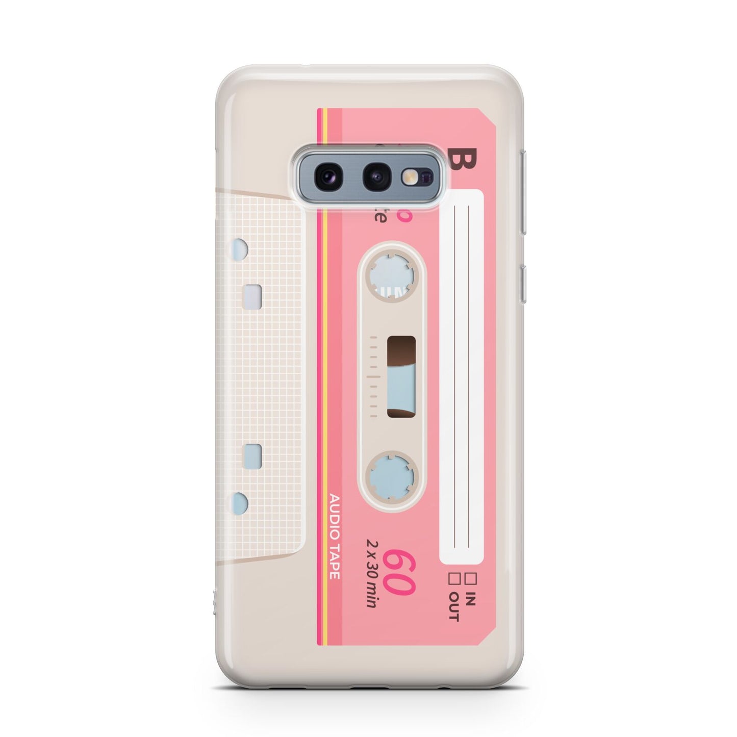 Retro Pink Tape Samsung Galaxy S10E Case