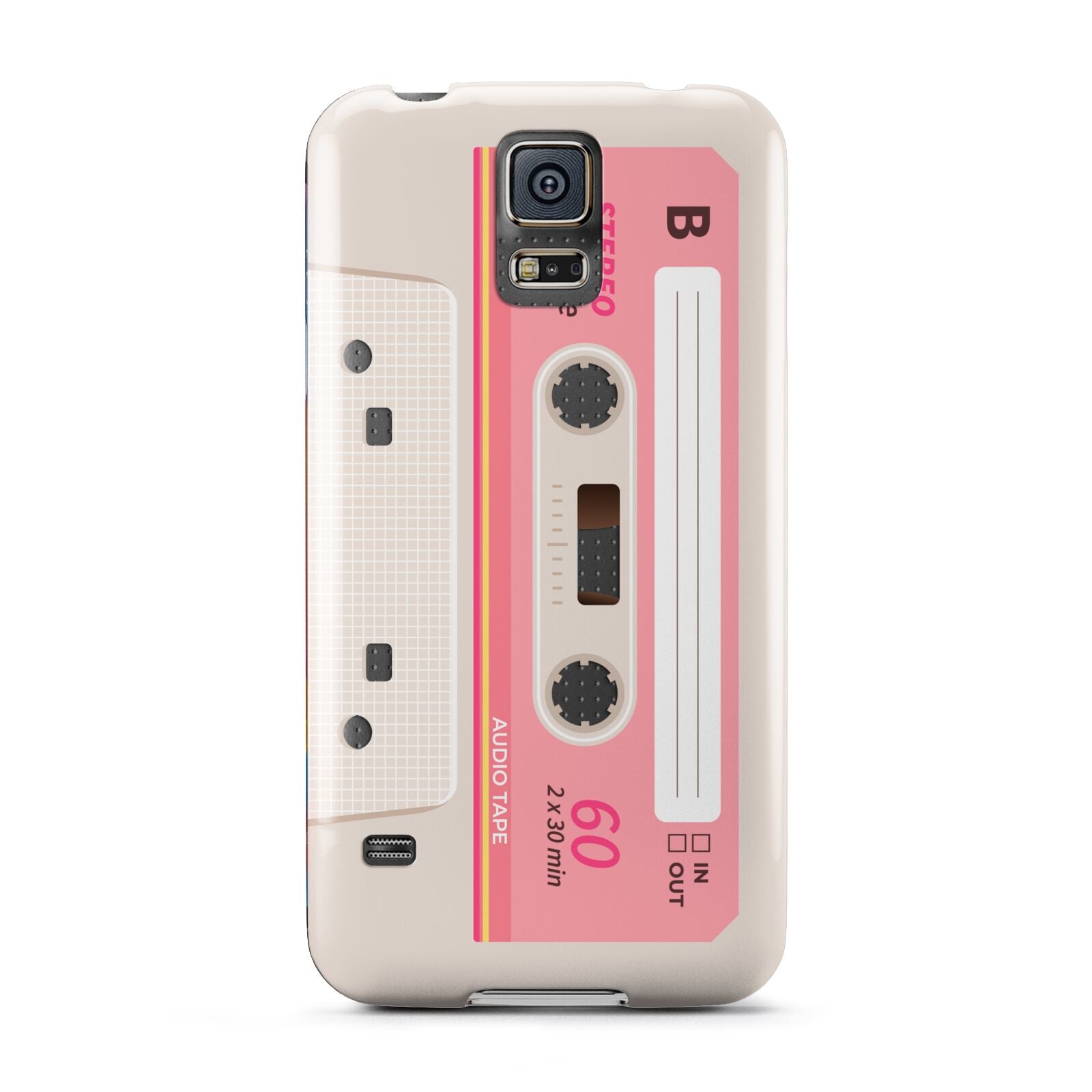 Retro Pink Tape Samsung Galaxy S5 Case