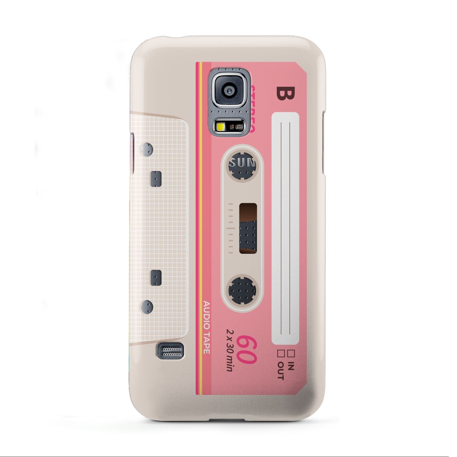 Retro Pink Tape Samsung Galaxy S5 Mini Case