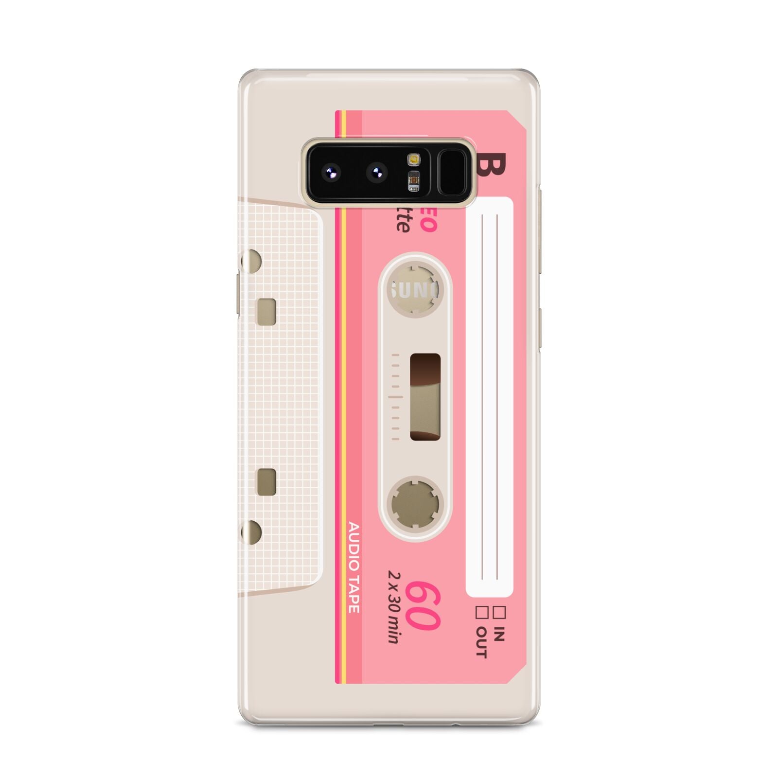 Retro Pink Tape Samsung Galaxy S8 Case