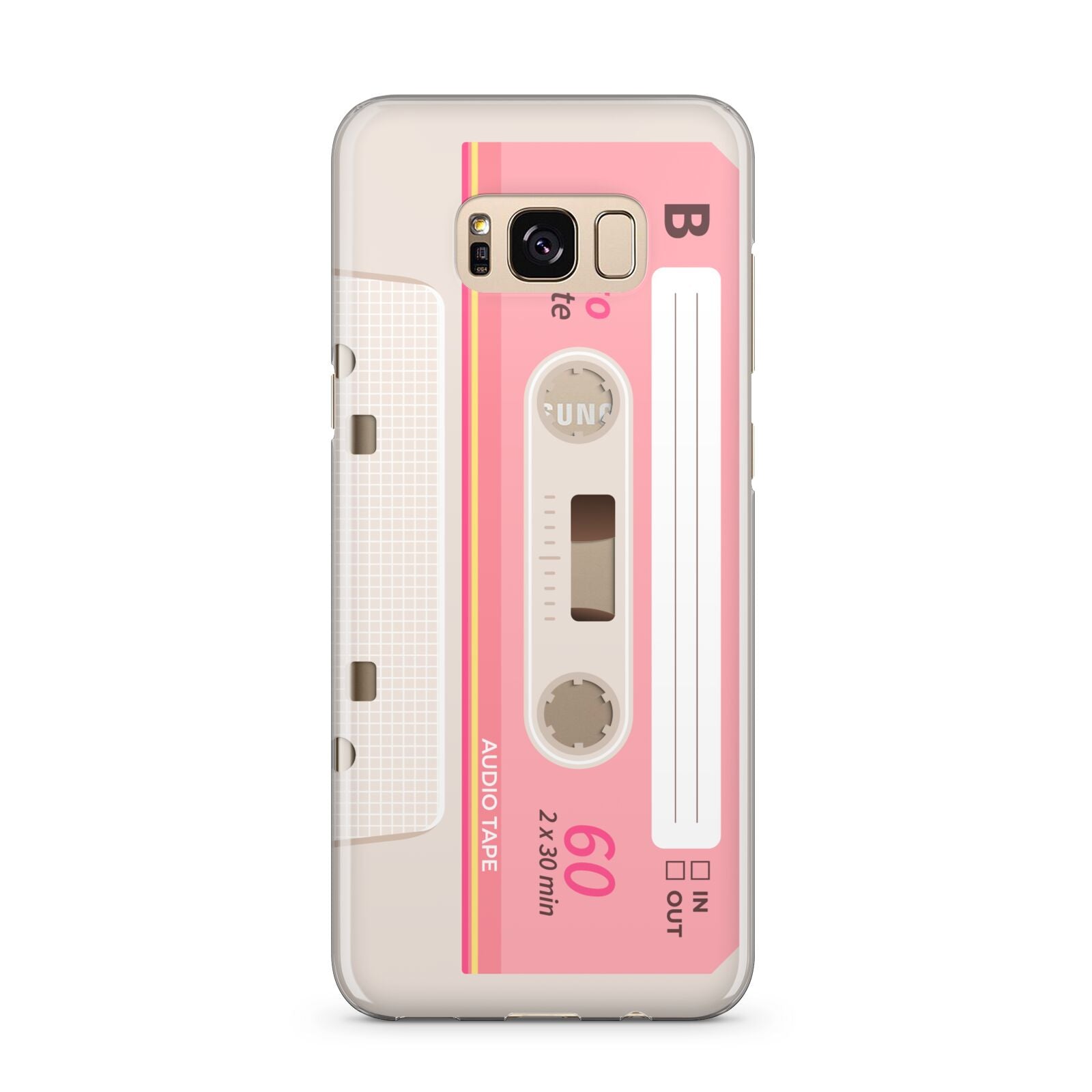 Retro Pink Tape Samsung Galaxy S8 Plus Case