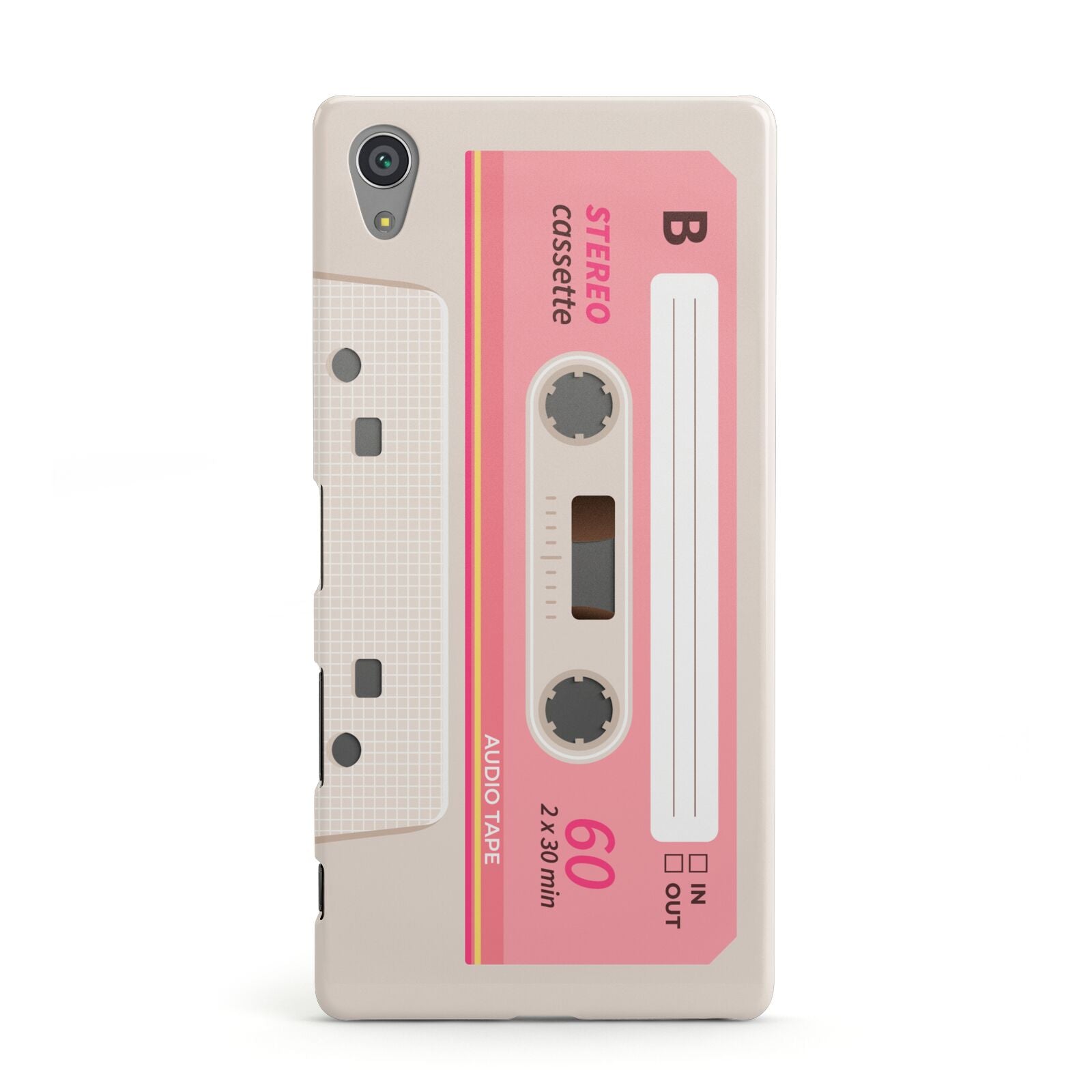 Retro Pink Tape Sony Xperia Case