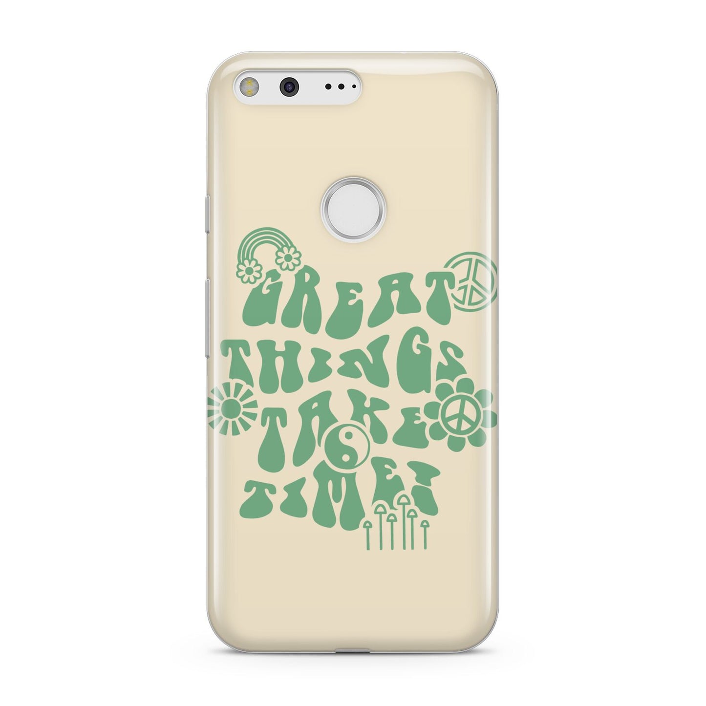 Retro Positive Quote Google Pixel Case