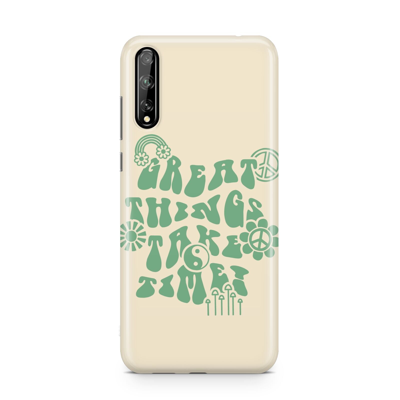 Retro Positive Quote Huawei Enjoy 10s Phone Case