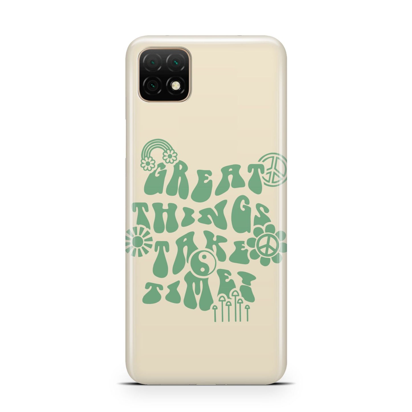 Retro Positive Quote Huawei Enjoy 20 Phone Case