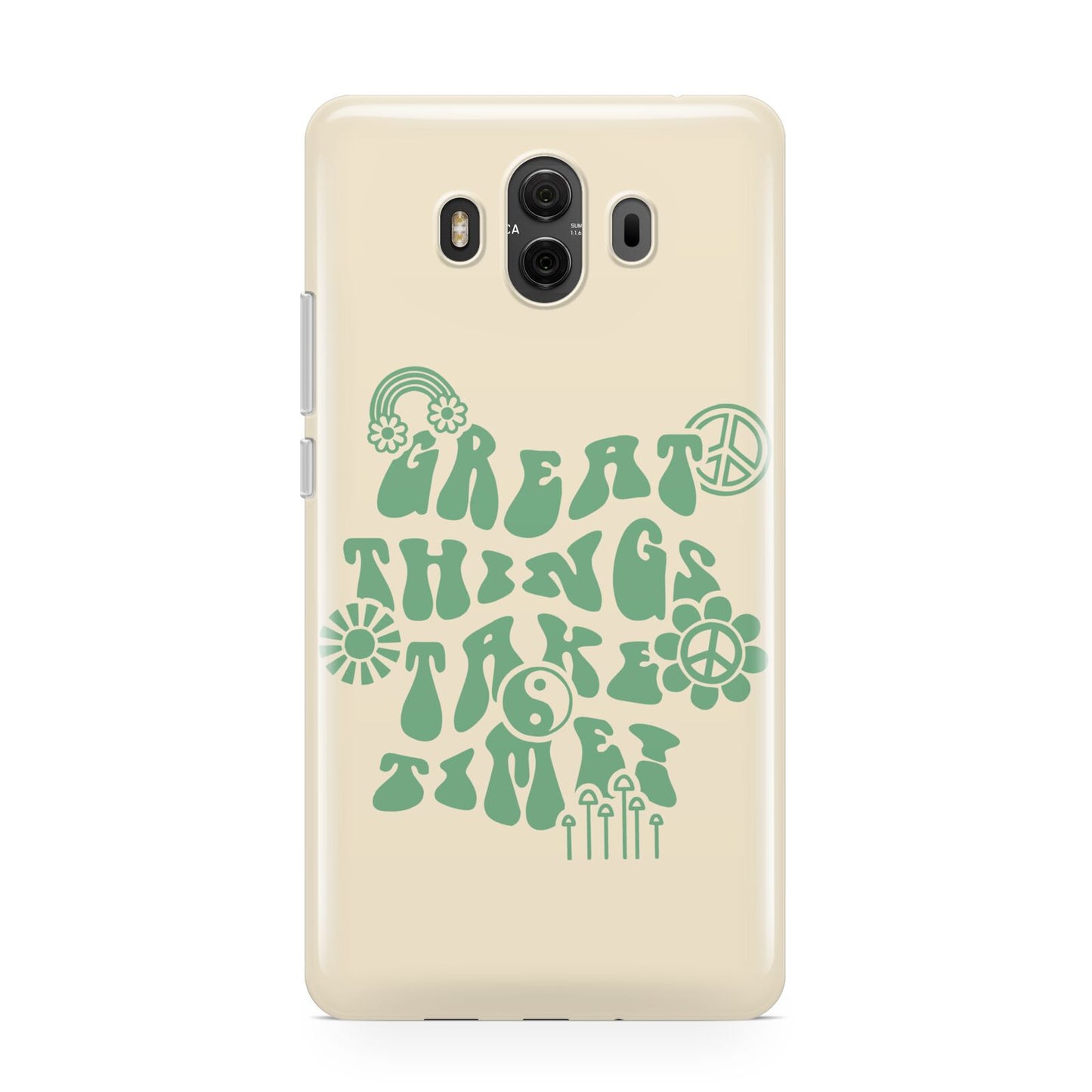 Retro Positive Quote Huawei Mate 10 Protective Phone Case