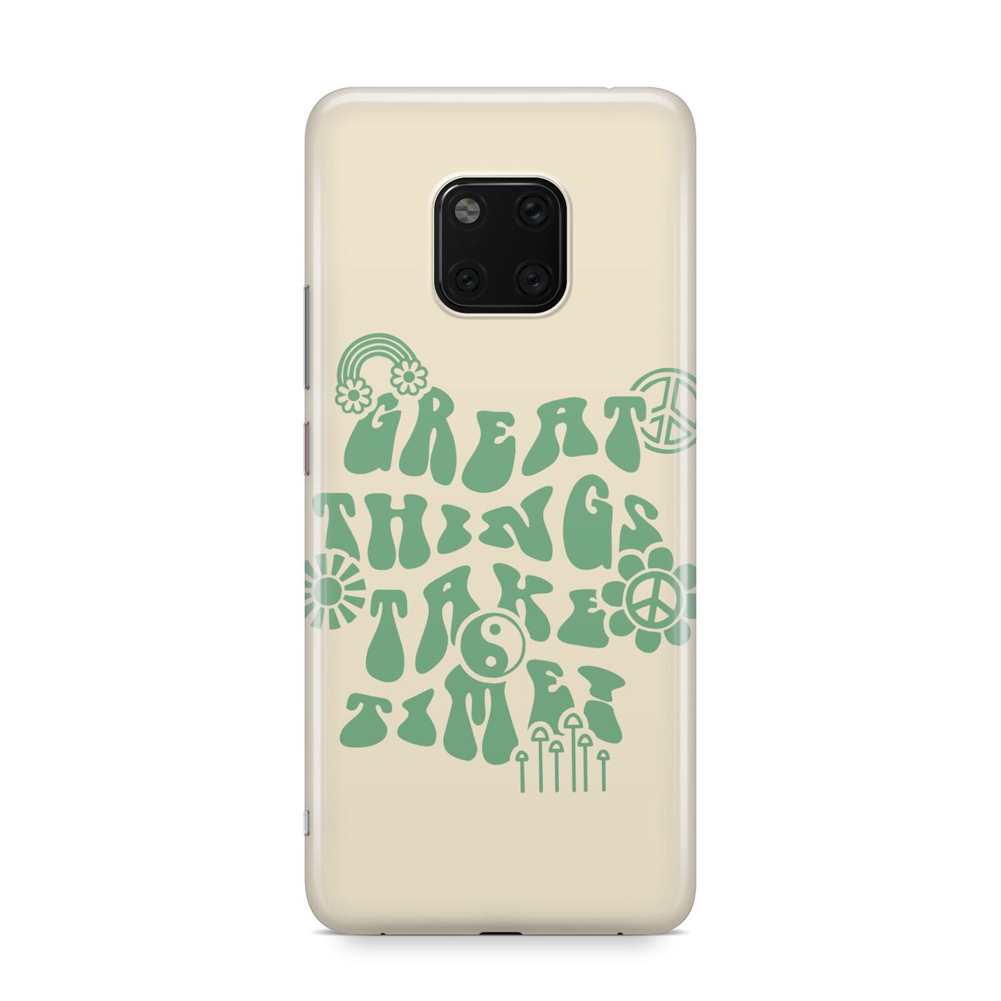 Retro Positive Quote Huawei Mate 20 Pro Phone Case