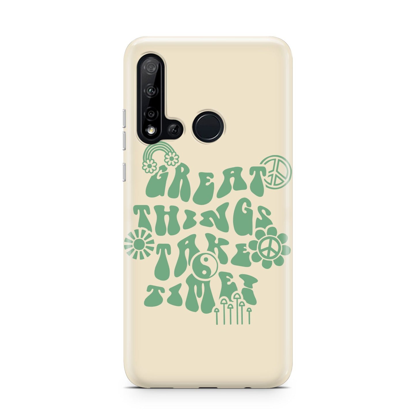 Retro Positive Quote Huawei P20 Lite 5G Phone Case