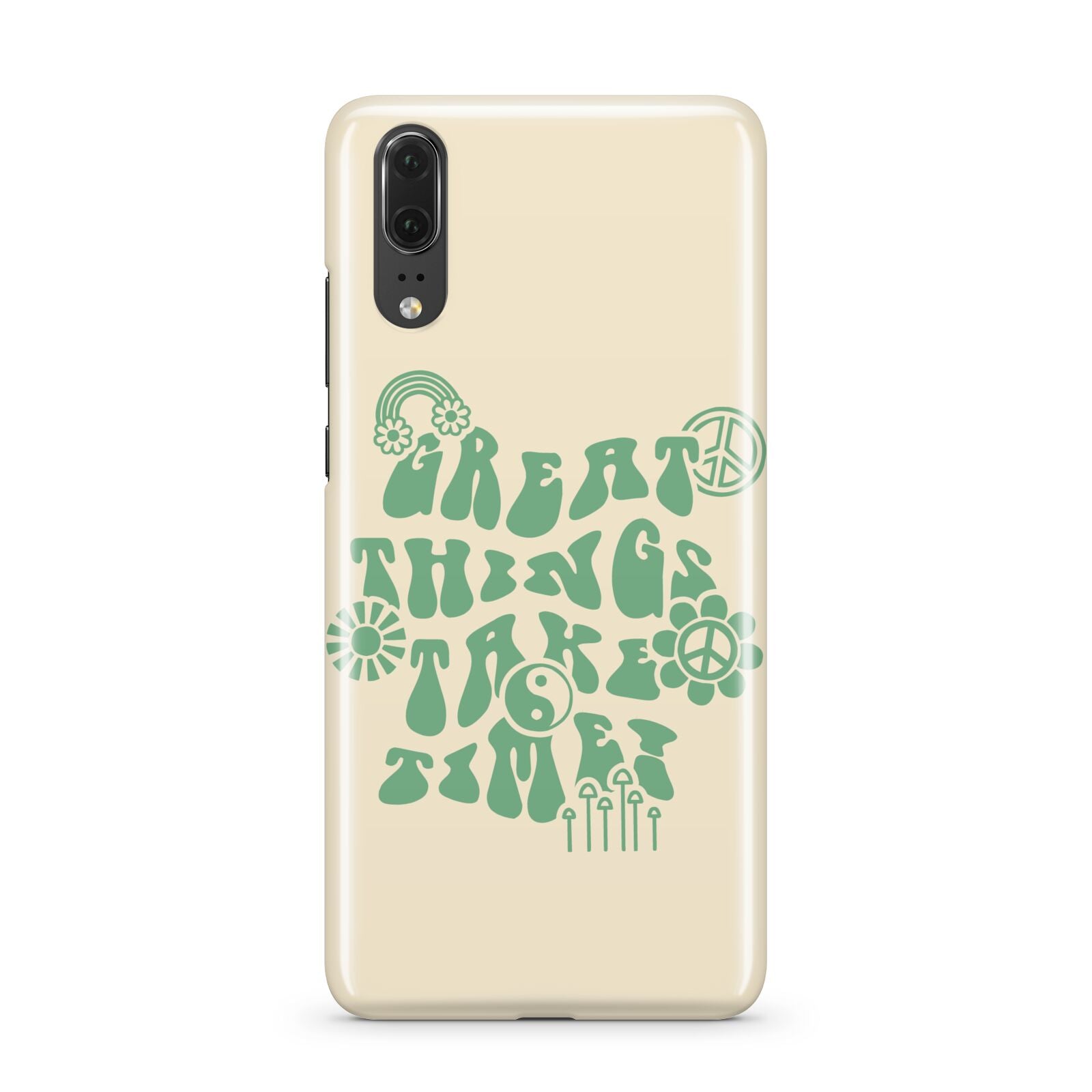 Retro Positive Quote Huawei P20 Phone Case