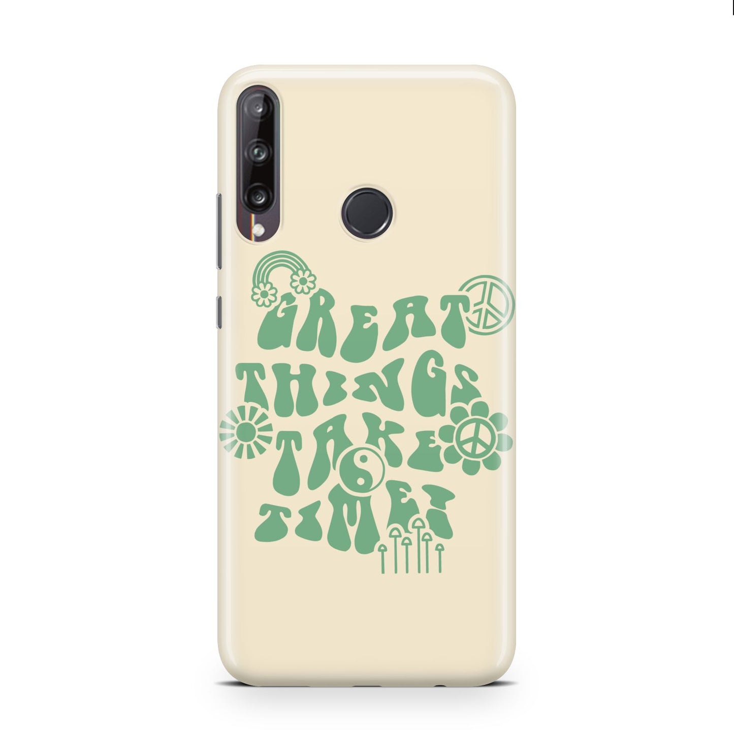 Retro Positive Quote Huawei P40 Lite E Phone Case