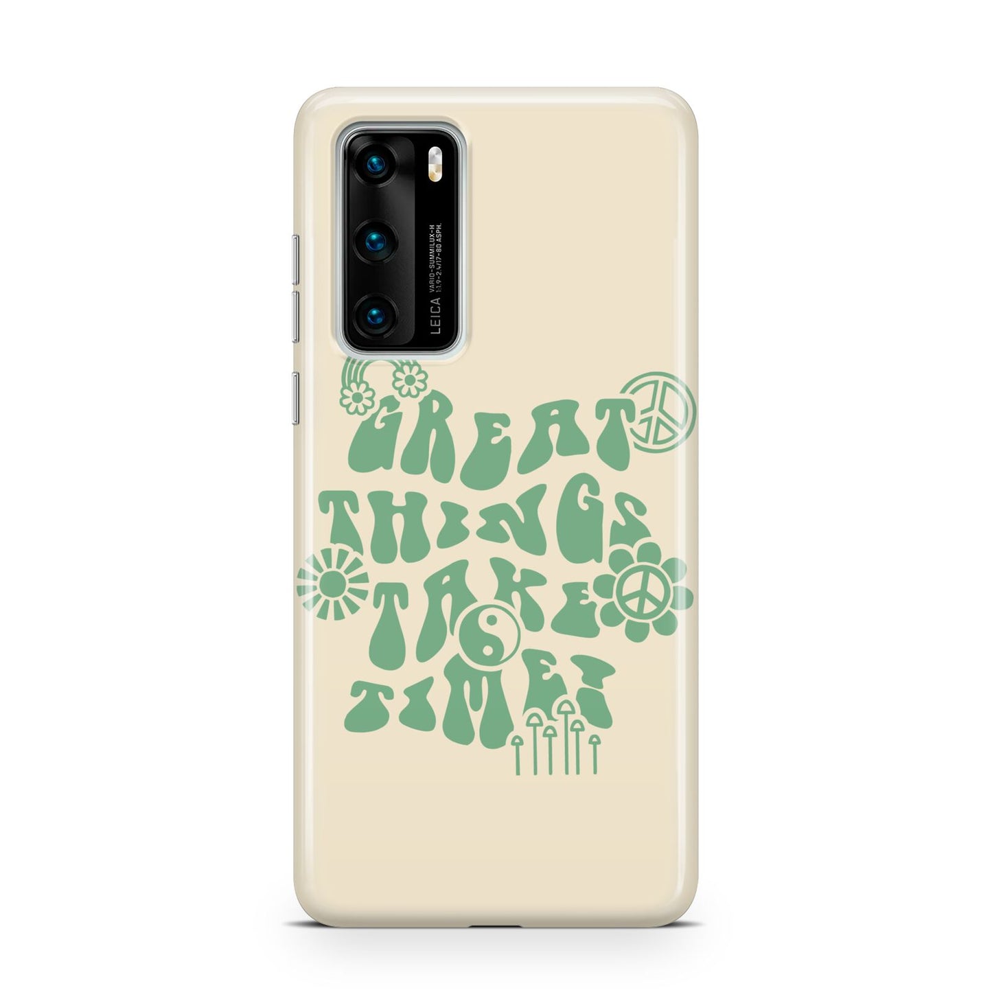 Retro Positive Quote Huawei P40 Phone Case