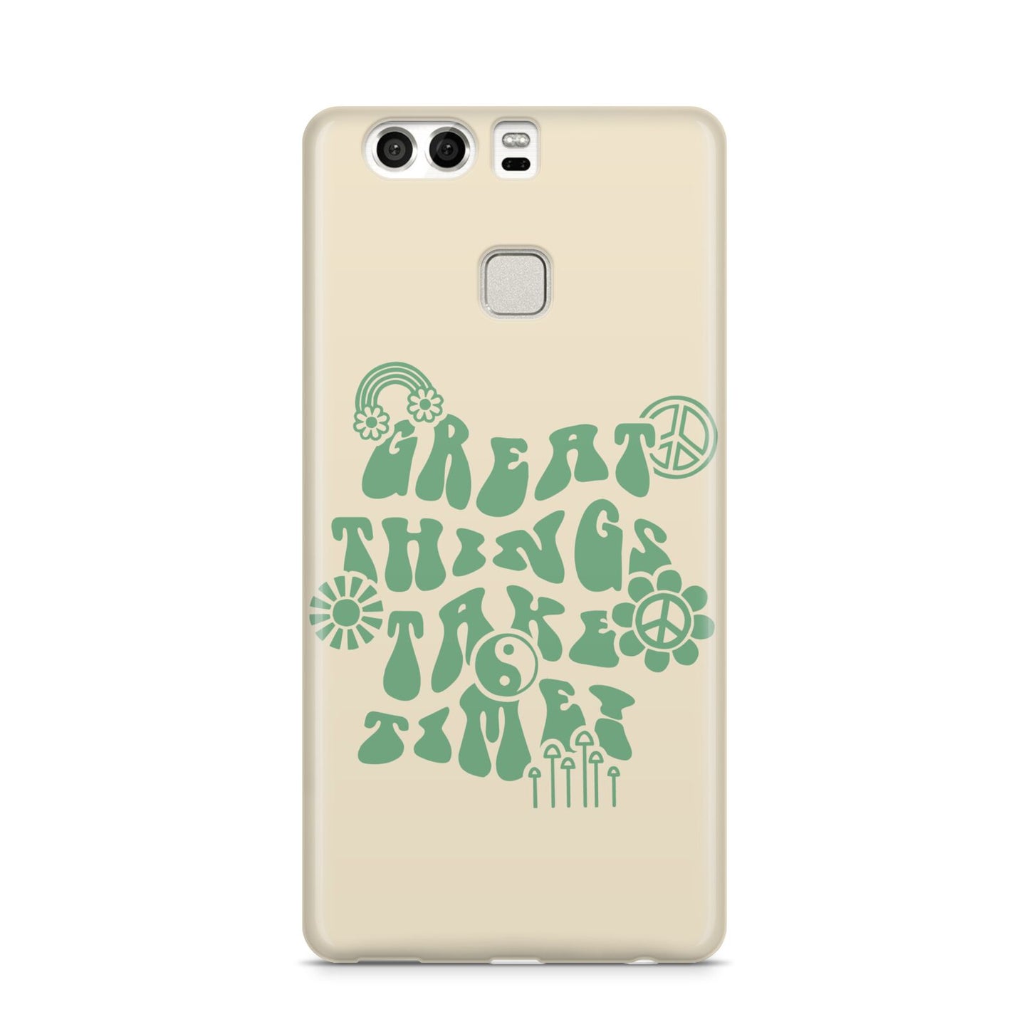 Retro Positive Quote Huawei P9 Case