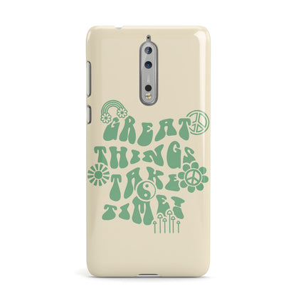 Retro Positive Quote Nokia Case