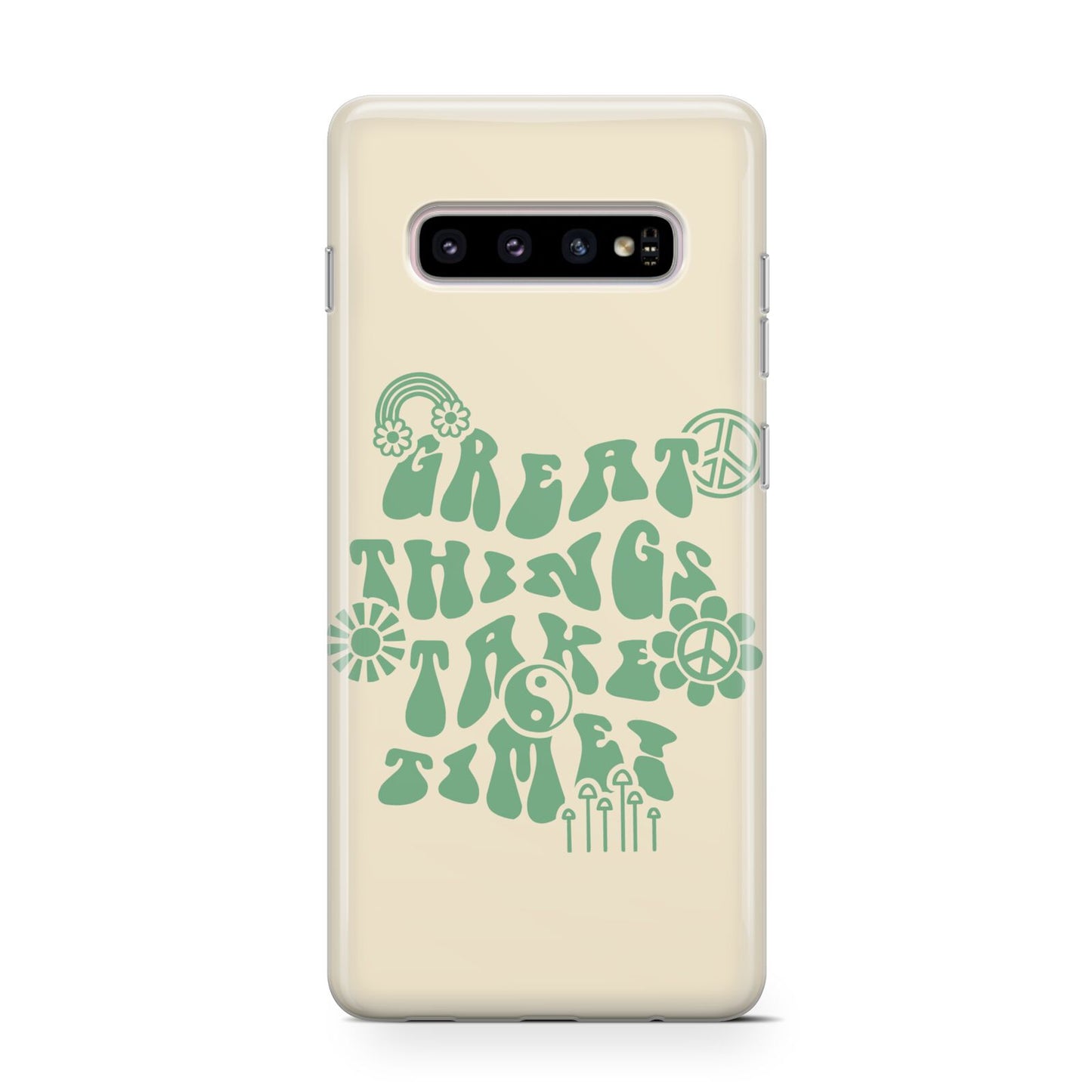 Retro Positive Quote Protective Samsung Galaxy Case