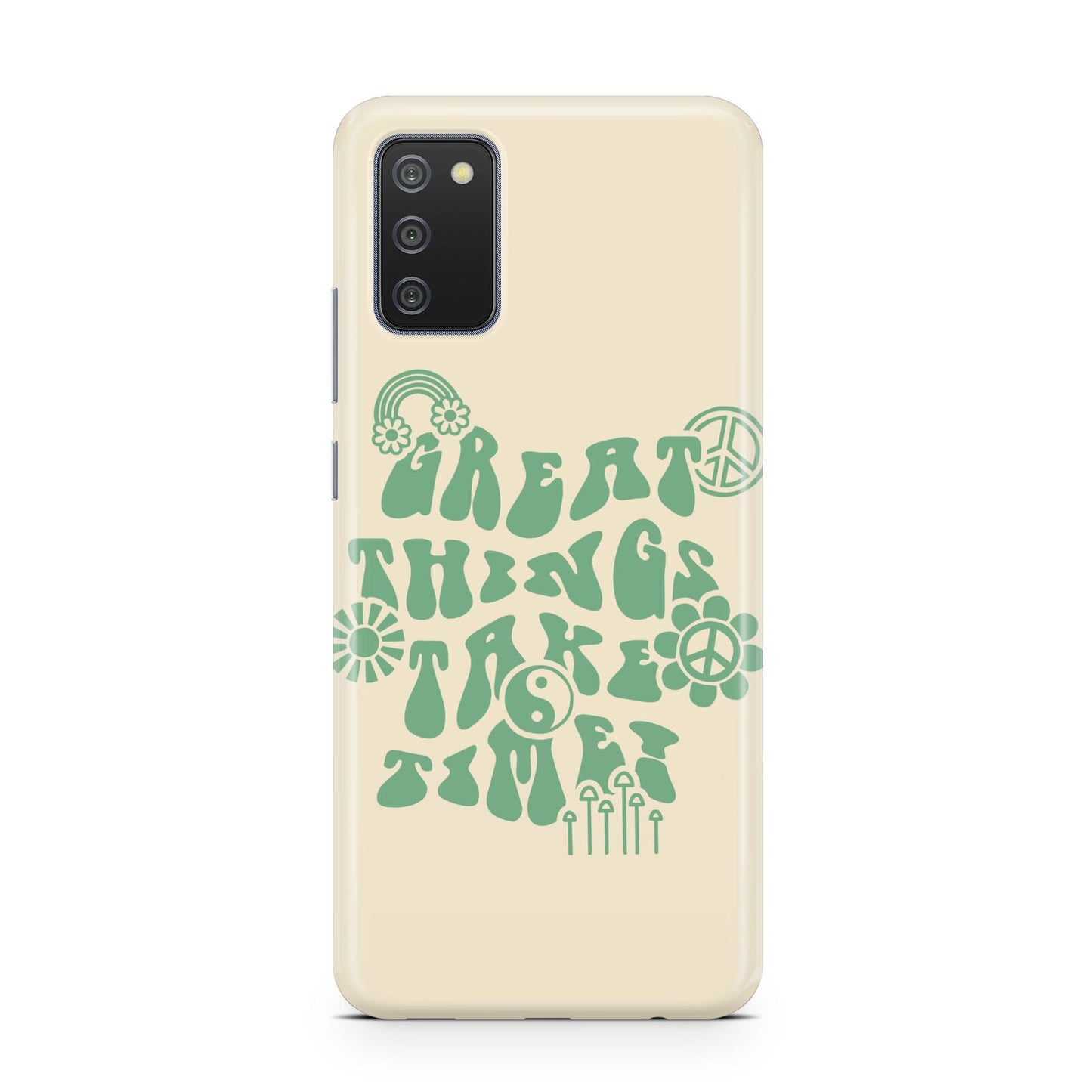 Retro Positive Quote Samsung A02s Case