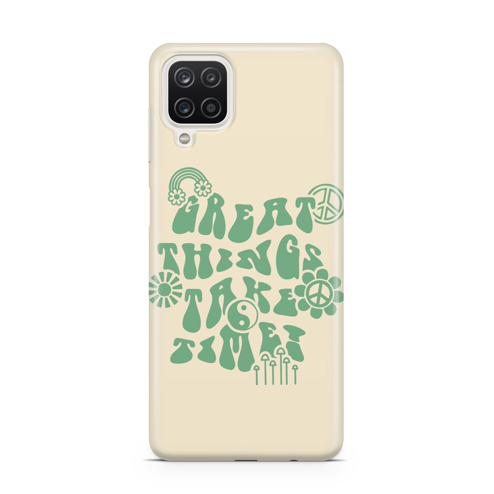 Retro Positive Quote Samsung A12 Case