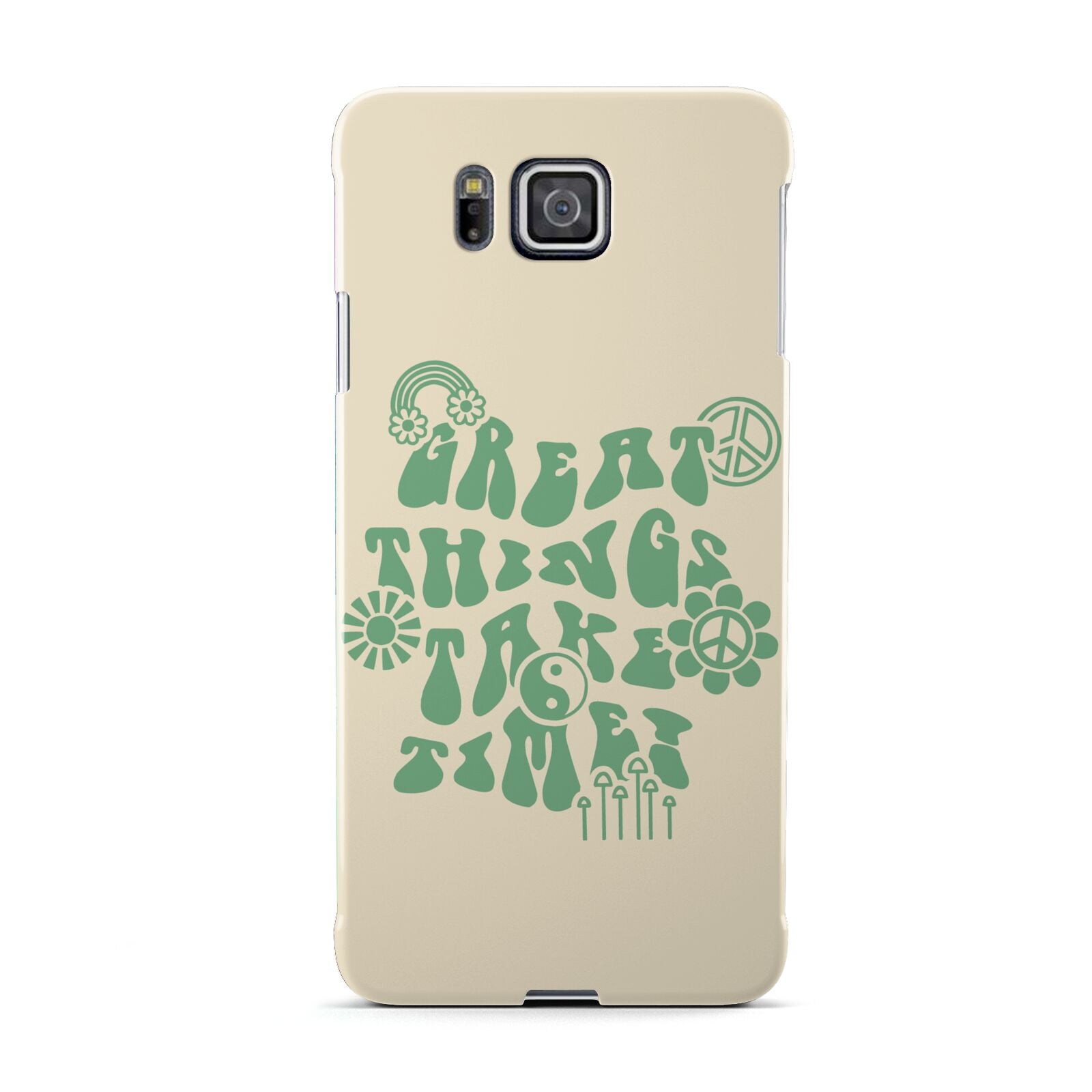 Retro Positive Quote Samsung Galaxy Alpha Case