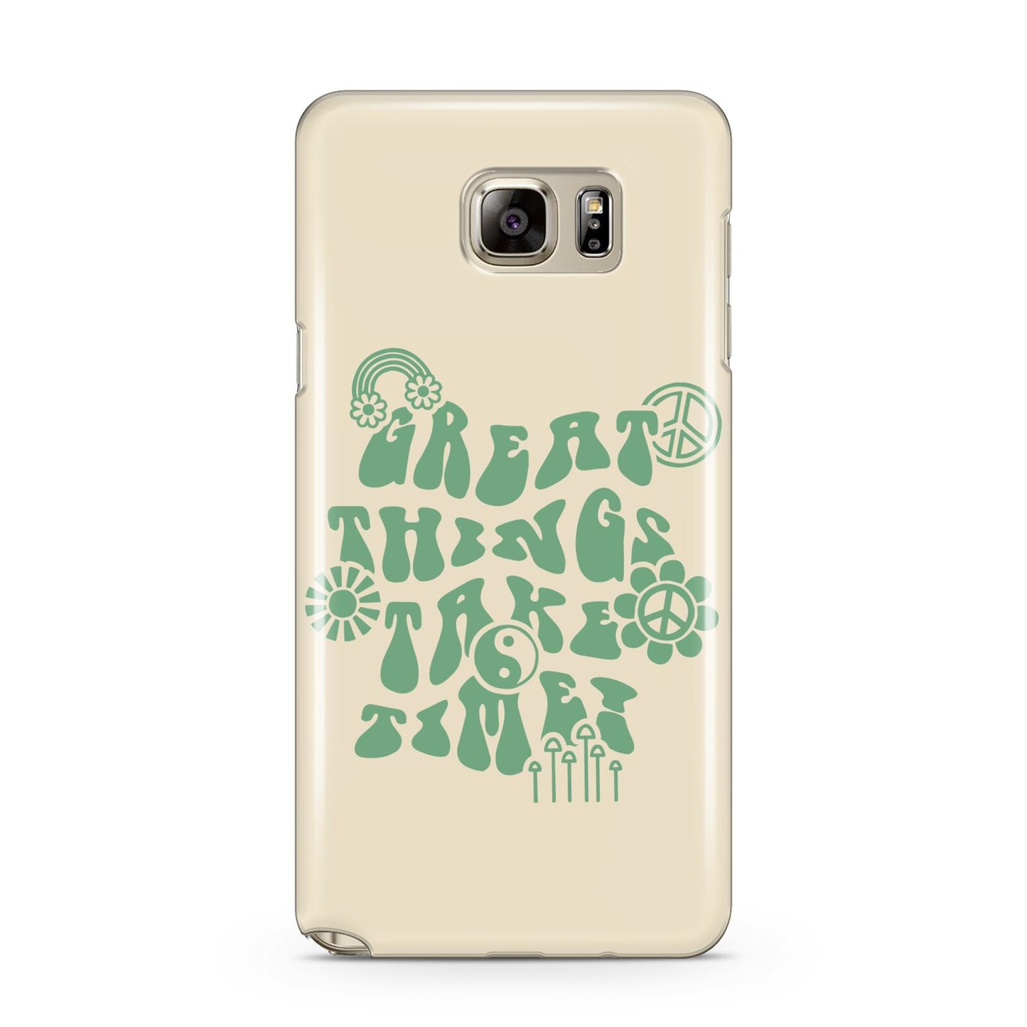 Retro Positive Quote Samsung Galaxy Note 5 Case