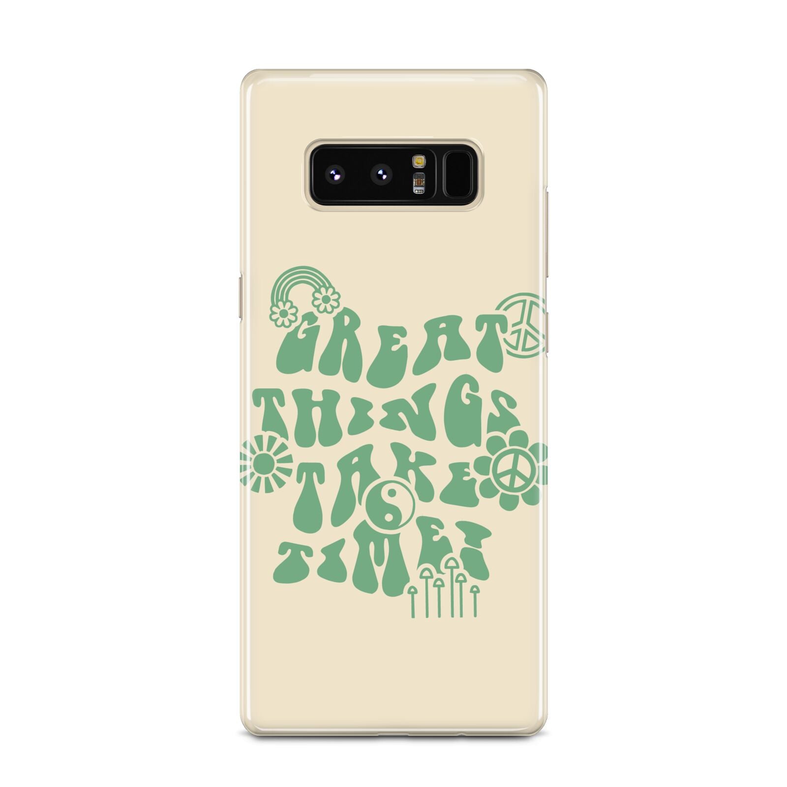 Retro Positive Quote Samsung Galaxy Note 8 Case