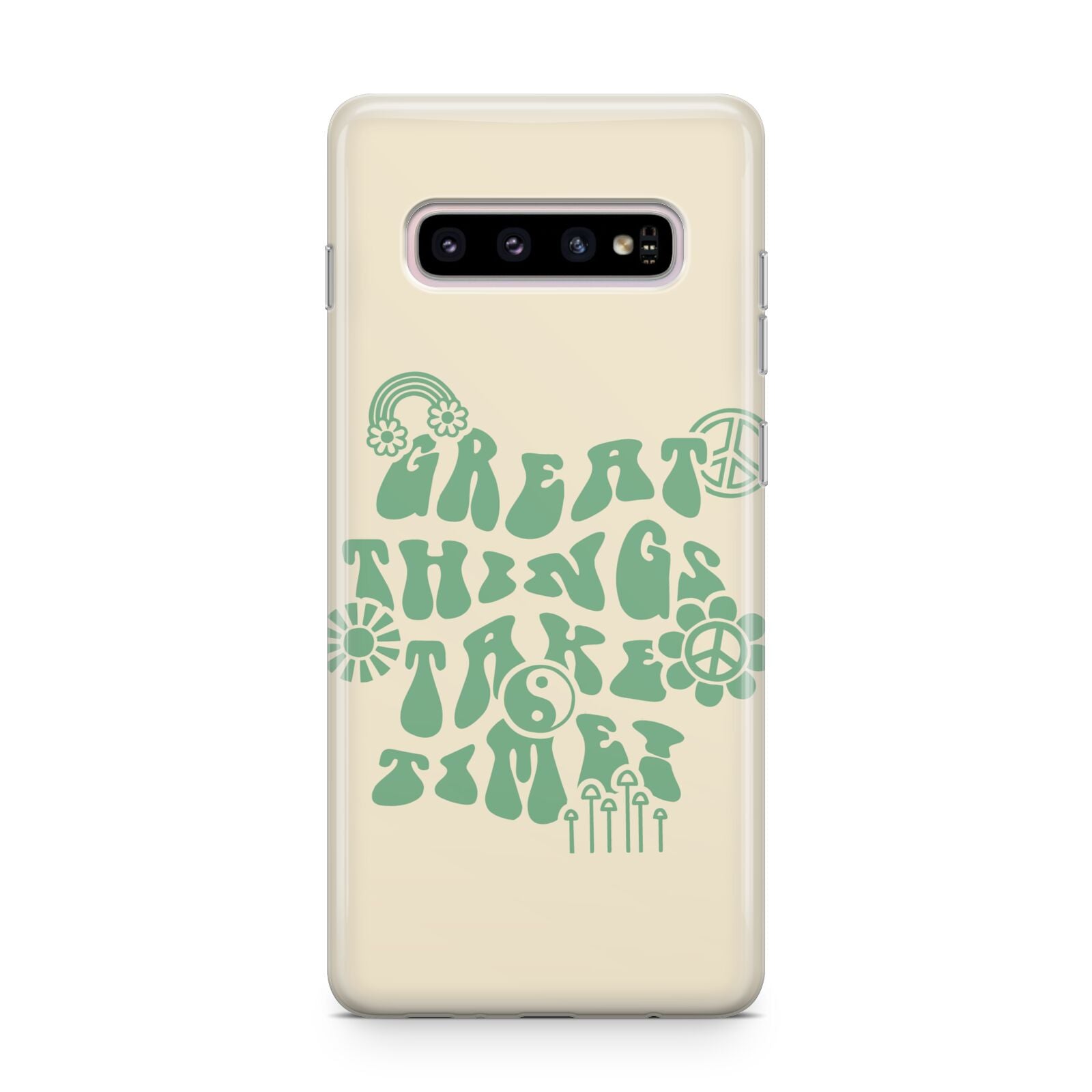 Retro Positive Quote Samsung Galaxy S10 Plus Case