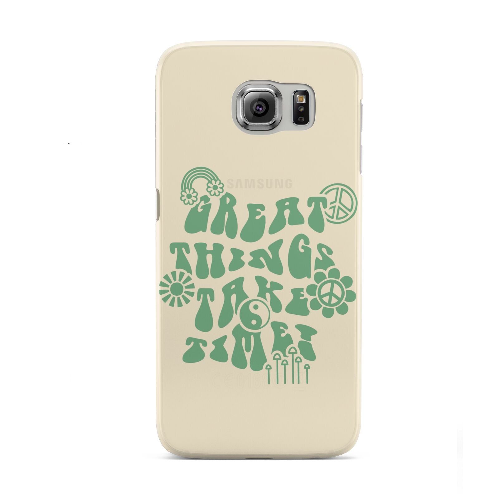 Retro Positive Quote Samsung Galaxy S6 Case