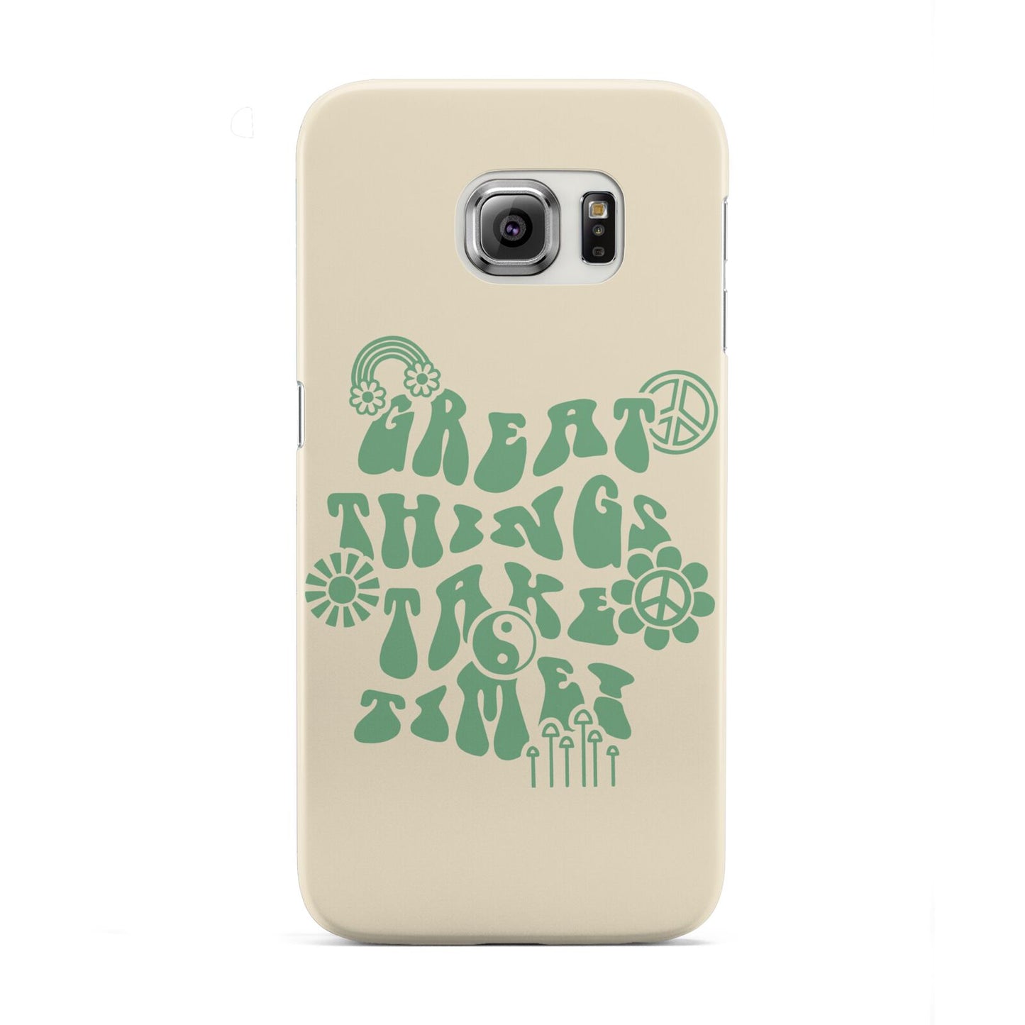 Retro Positive Quote Samsung Galaxy S6 Edge Case